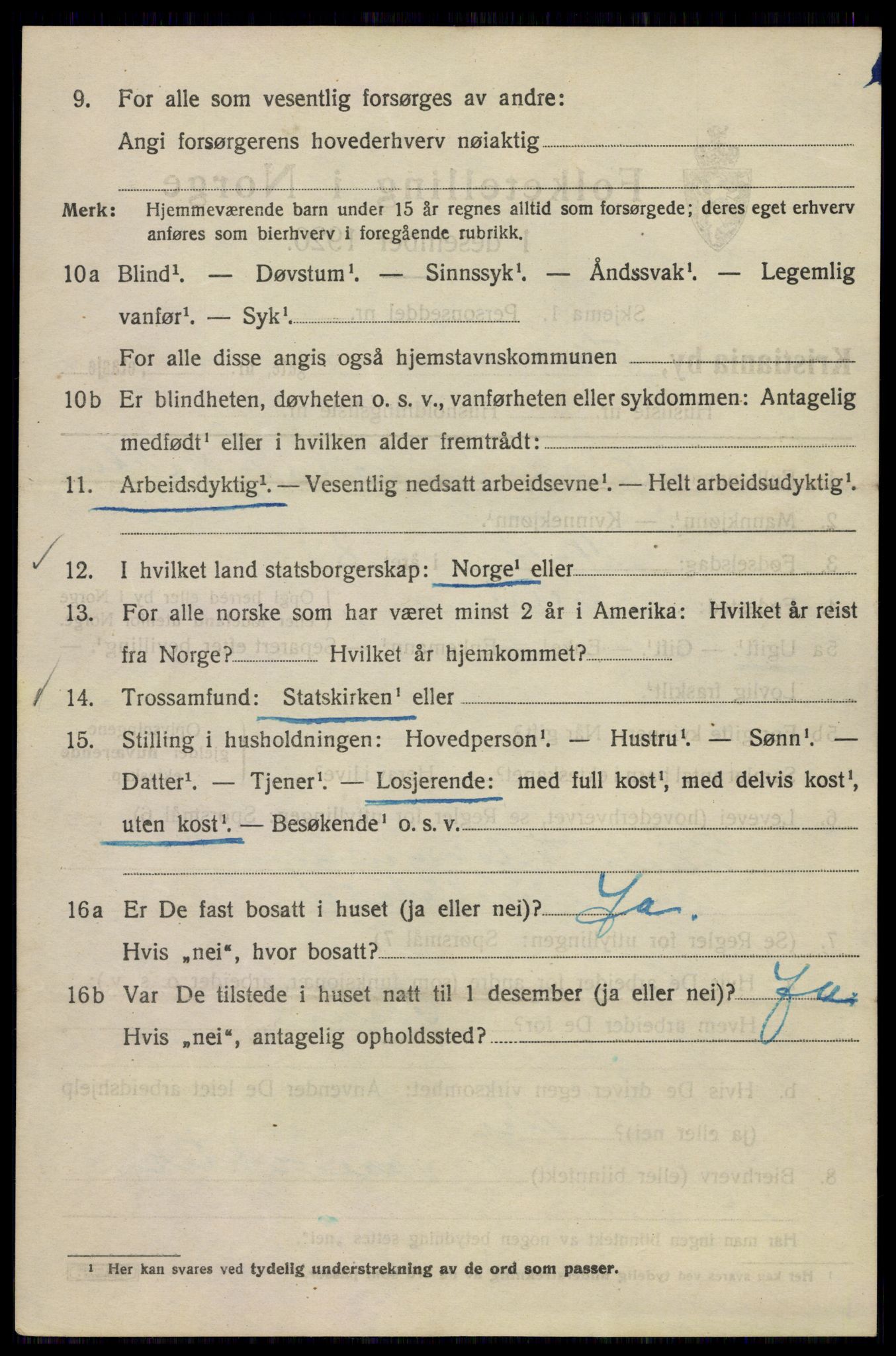 SAO, 1920 census for Kristiania, 1920, p. 352126