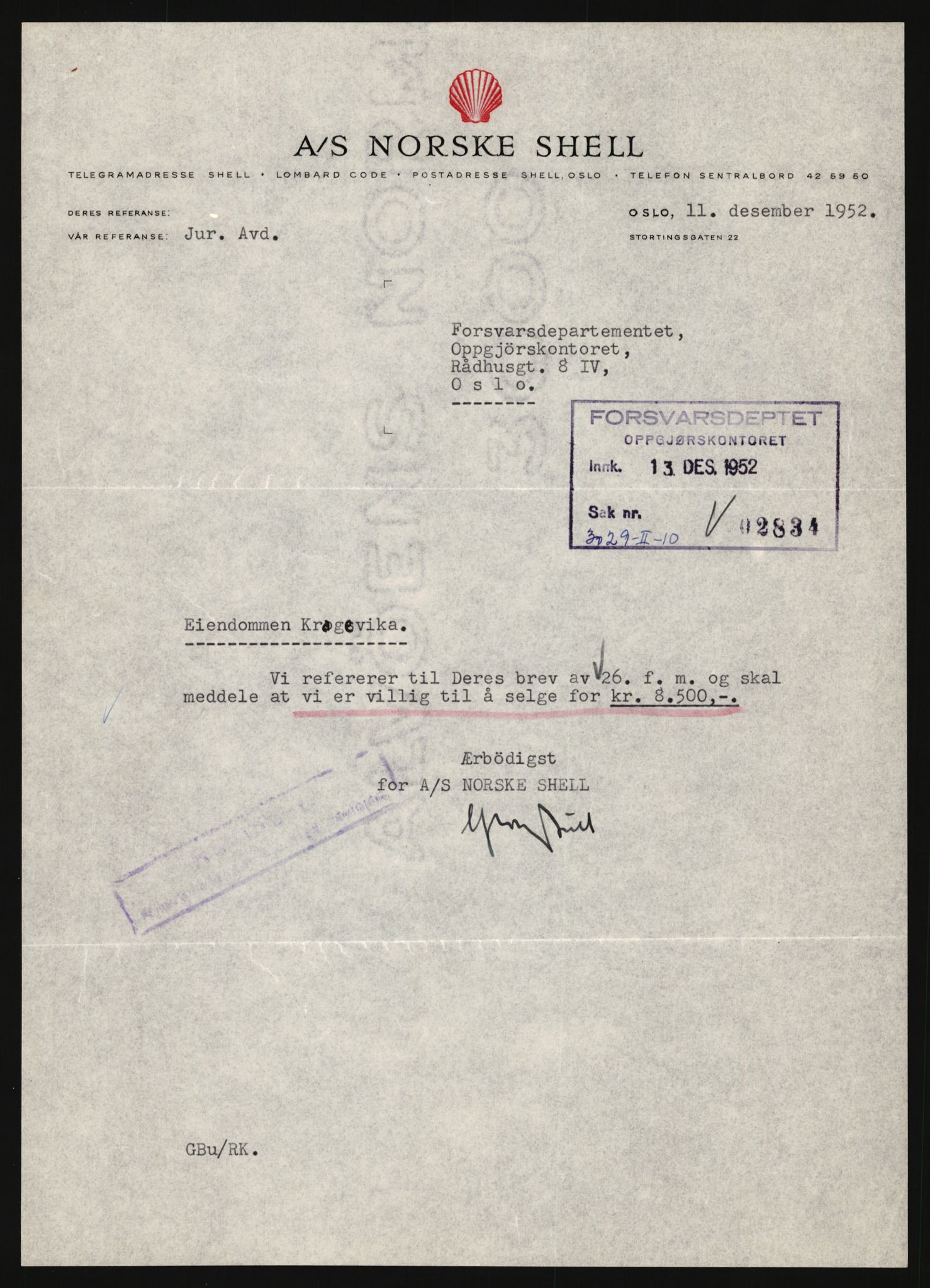 Forsvarsdepartementet, 10. kontor / Oppgjørskontoret, AV/RA-RAFA-1225/D/Da/L0062: Laksevika batteri, Kristiansand; Laksevåg ubåtbunker, Bergen, 1940-1962, p. 819