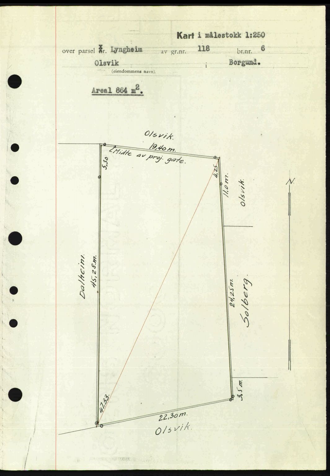 Nordre Sunnmøre sorenskriveri, AV/SAT-A-0006/1/2/2C/2Ca: Mortgage book no. A23, 1946-1947, Diary no: : 2172/1946