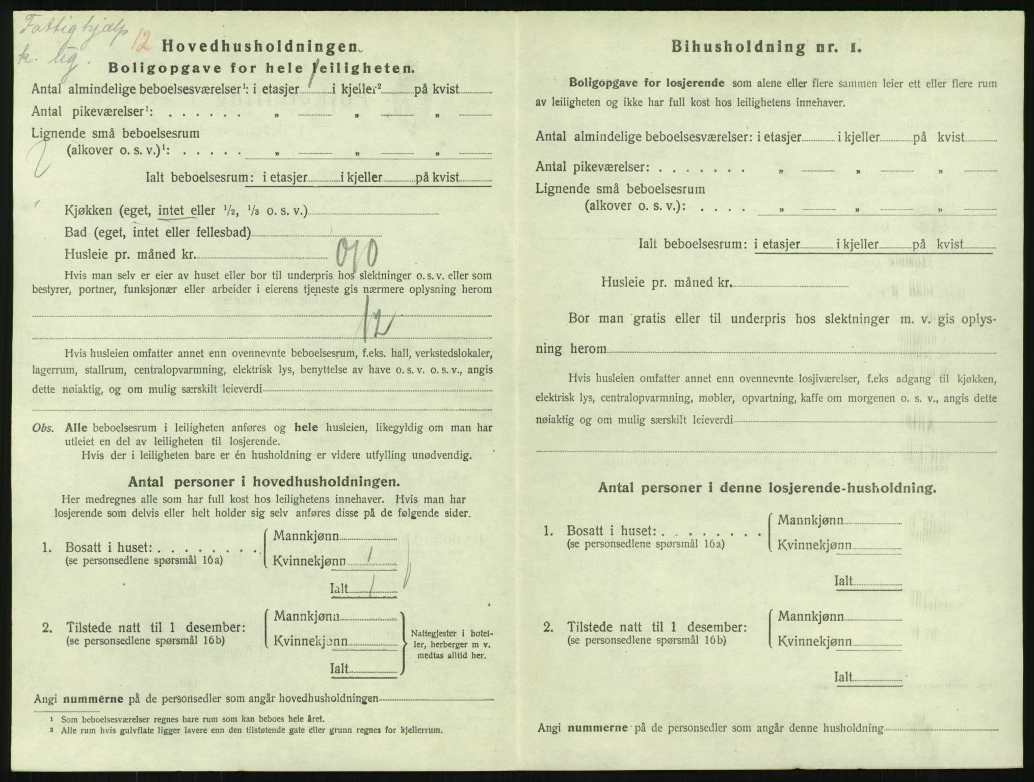 SAKO, 1920 census for Horten, 1920, p. 3016