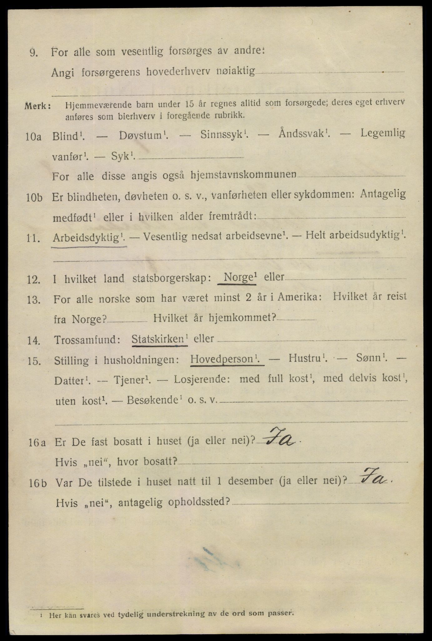 SAO, 1920 census for Fredrikstad, 1920, p. 25062