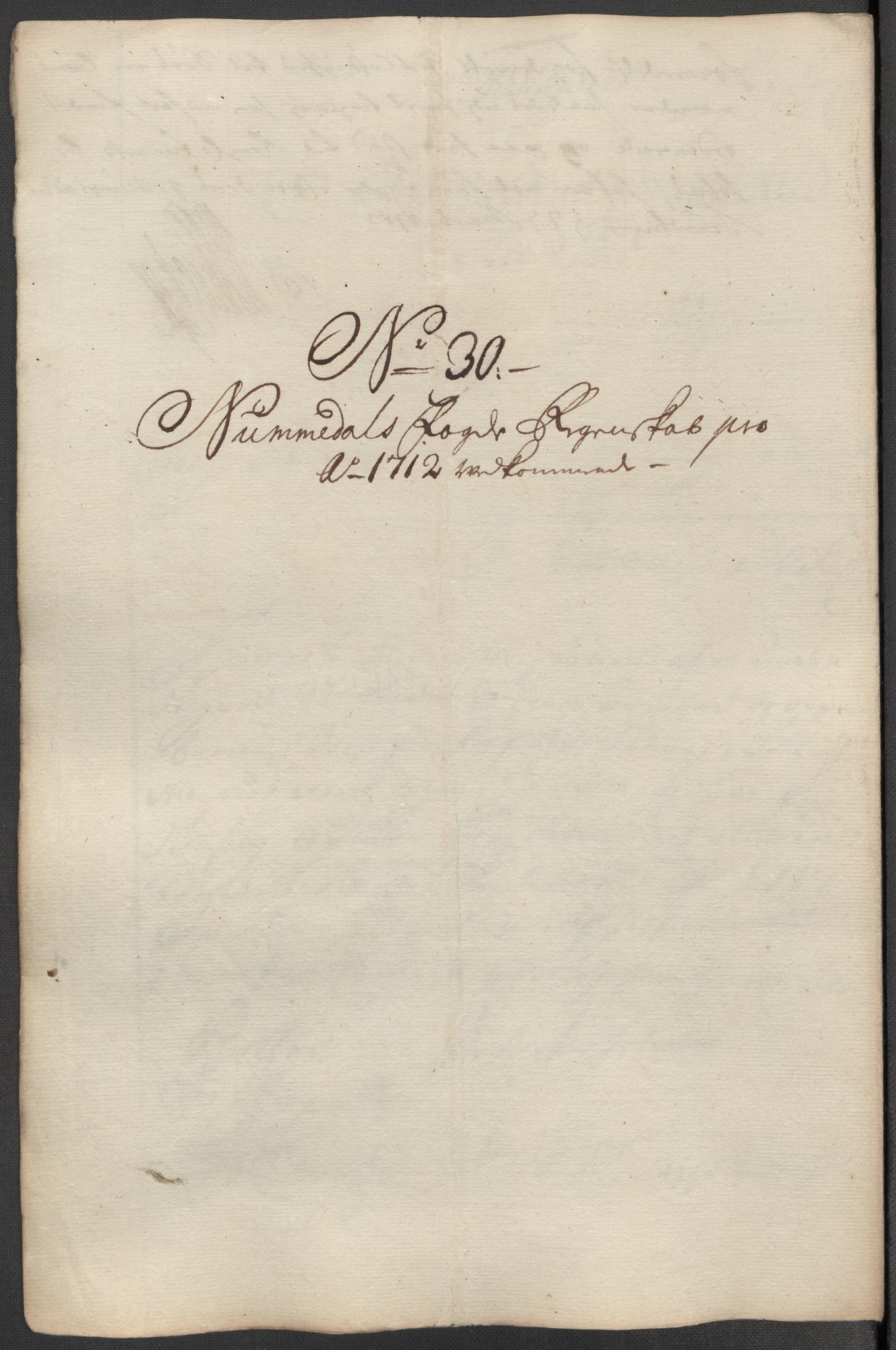 Rentekammeret inntil 1814, Reviderte regnskaper, Fogderegnskap, AV/RA-EA-4092/R64/L4433: Fogderegnskap Namdal, 1712, p. 200