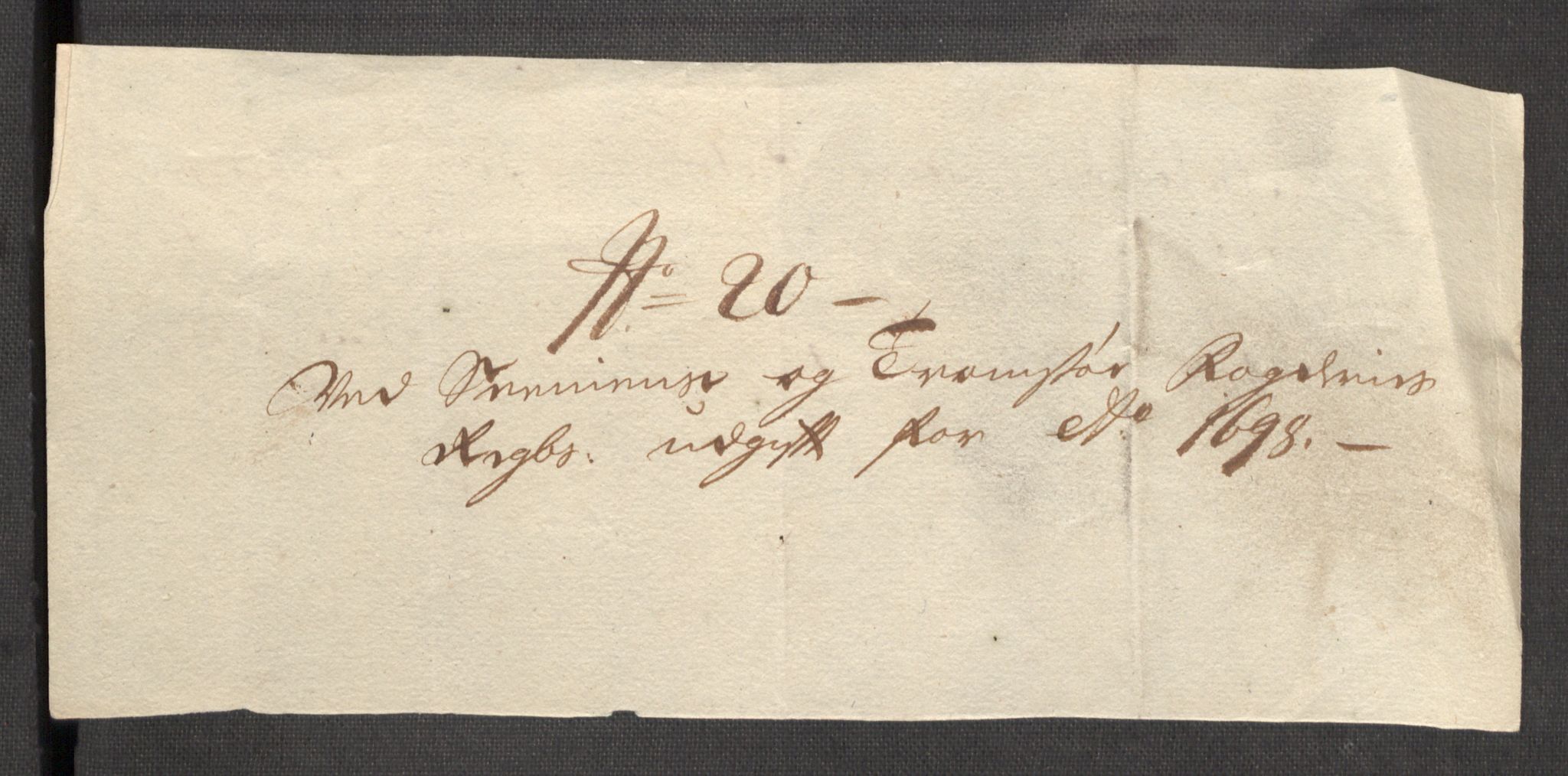 Rentekammeret inntil 1814, Reviderte regnskaper, Fogderegnskap, AV/RA-EA-4092/R68/L4754: Fogderegnskap Senja og Troms, 1697-1699, p. 239