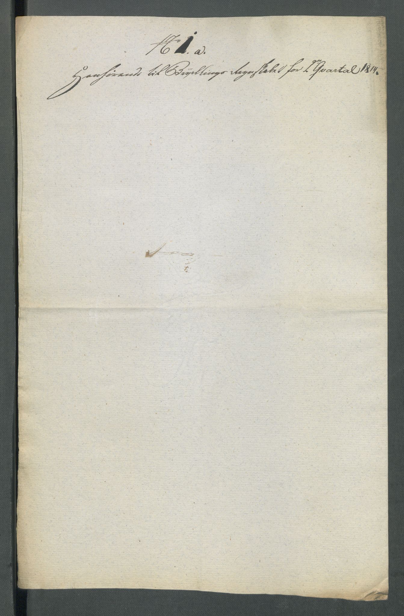 Departementene i 1814, RA/S-3899/Fc/L0044: Journalsaker B 451-908, 1813-1814, p. 52