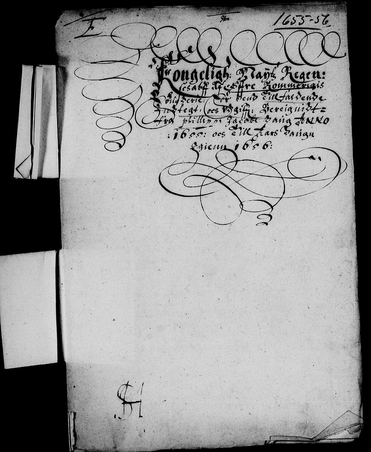 Rentekammeret inntil 1814, Reviderte regnskaper, Lensregnskaper, RA/EA-5023/R/Rb/Rba/L0227: Akershus len, 1655-1656