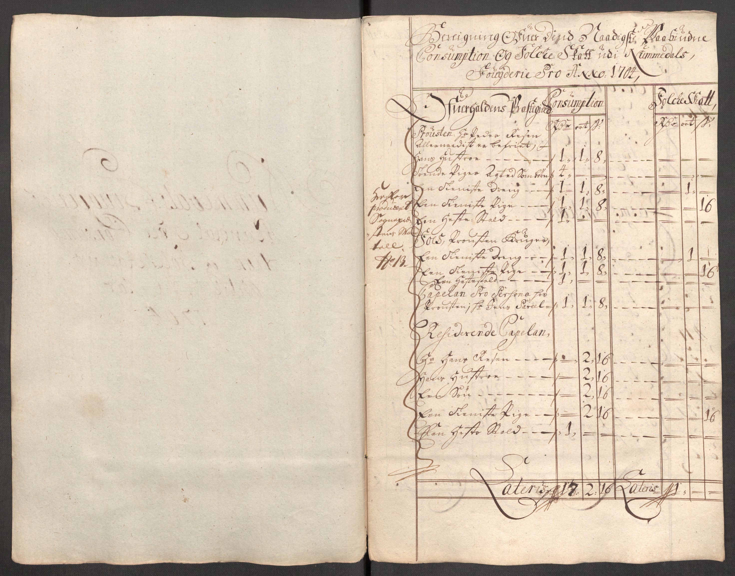 Rentekammeret inntil 1814, Reviderte regnskaper, Fogderegnskap, AV/RA-EA-4092/R64/L4428: Fogderegnskap Namdal, 1703-1704, p. 325