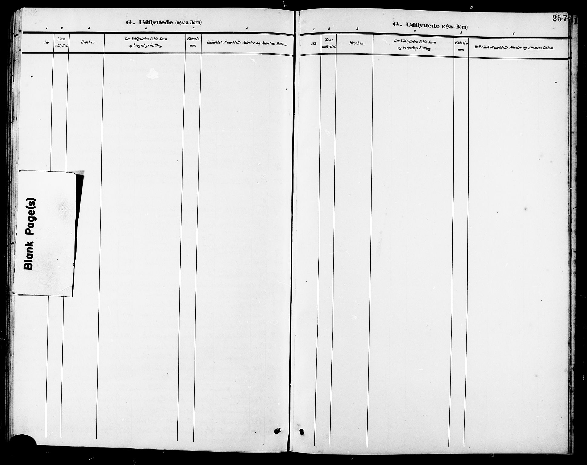 Ministerialprotokoller, klokkerbøker og fødselsregistre - Møre og Romsdal, SAT/A-1454/507/L0082: Parish register (copy) no. 507C05, 1896-1914, p. 257
