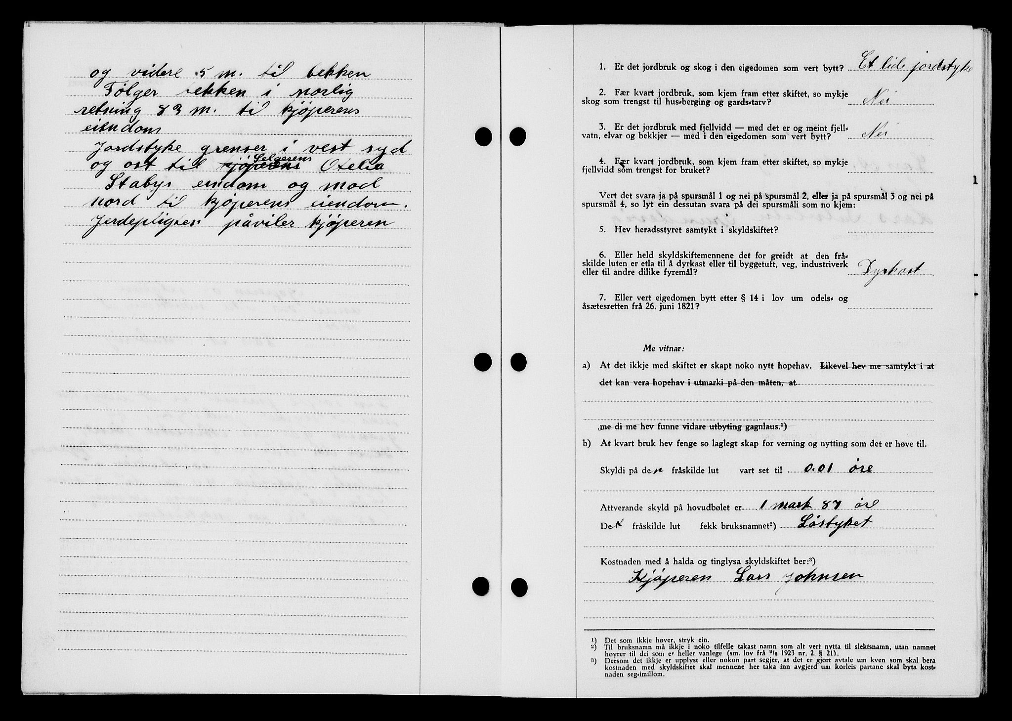 Flekkefjord sorenskriveri, SAK/1221-0001/G/Gb/Gba/L0053: Mortgage book no. A-1, 1936-1937, Diary no: : 621/1936