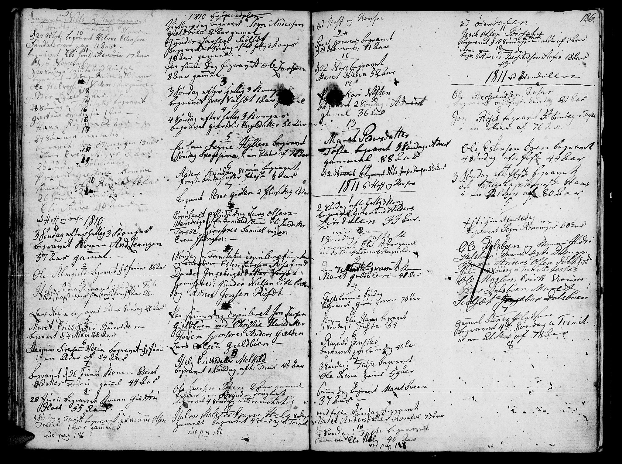 Ministerialprotokoller, klokkerbøker og fødselsregistre - Møre og Romsdal, SAT/A-1454/590/L1008: Parish register (official) no. 590A02, 1794-1820, p. 126