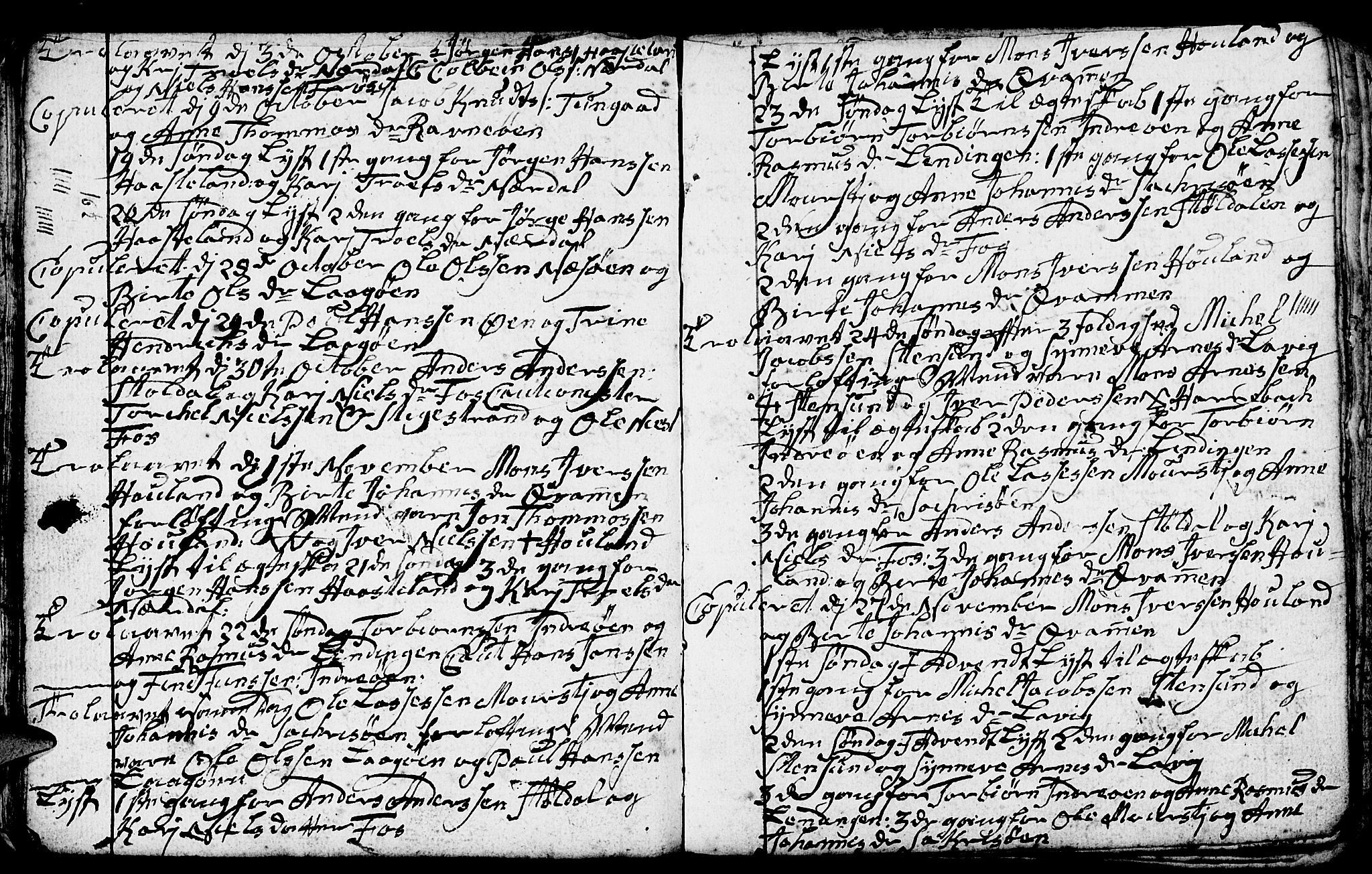 Gulen sokneprestembete, AV/SAB-A-80201/H/Hab: Parish register (copy) no. A 1, 1786-1791, p. 60