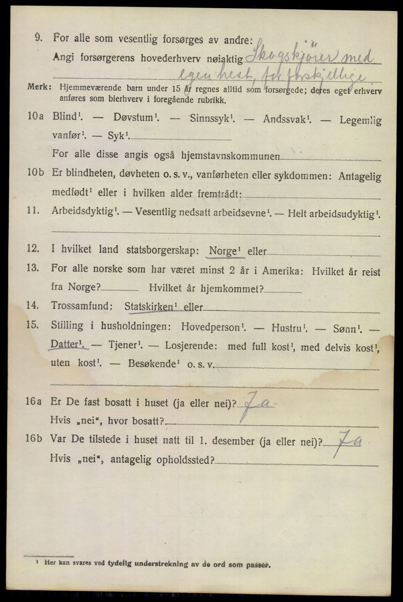 SAKO, 1920 census for Lier, 1920, p. 21917