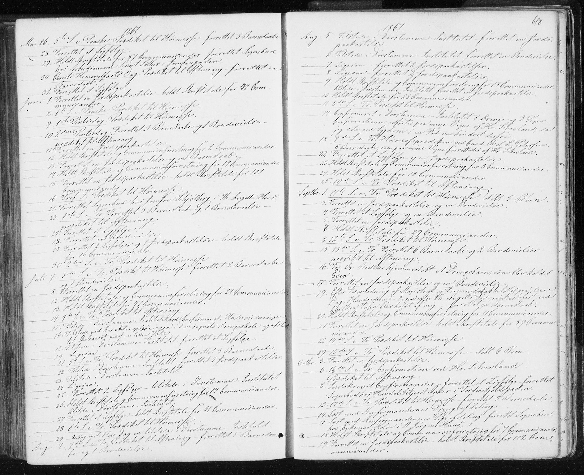 Ministerialprotokoller, klokkerbøker og fødselsregistre - Sør-Trøndelag, SAT/A-1456/601/L0055: Parish register (official) no. 601A23, 1866-1877, p. 618