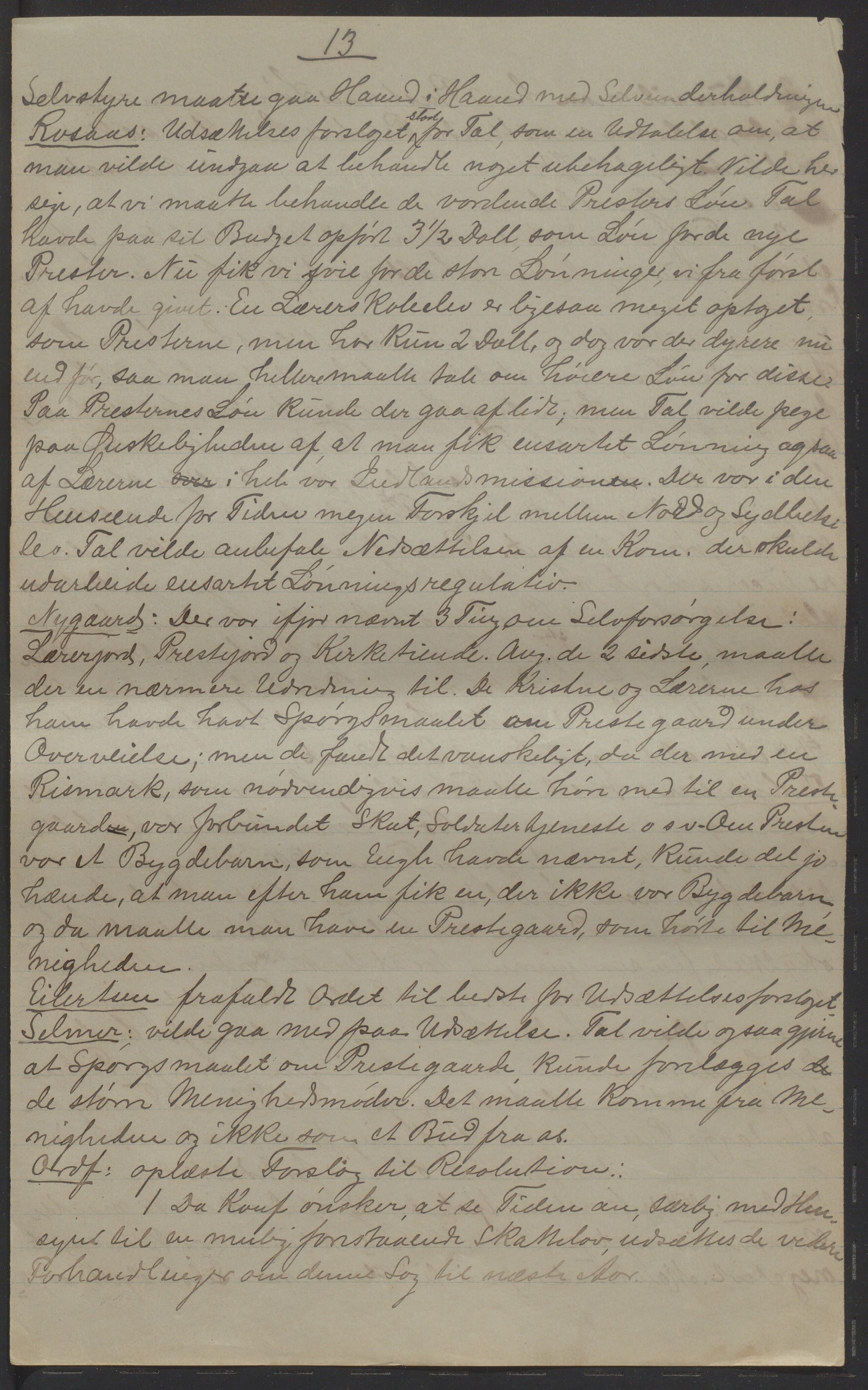 Det Norske Misjonsselskap - hovedadministrasjonen, VID/MA-A-1045/D/Da/Daa/L0038/0011: Konferansereferat og årsberetninger / Konferansereferat fra Madagaskar Innland., 1892