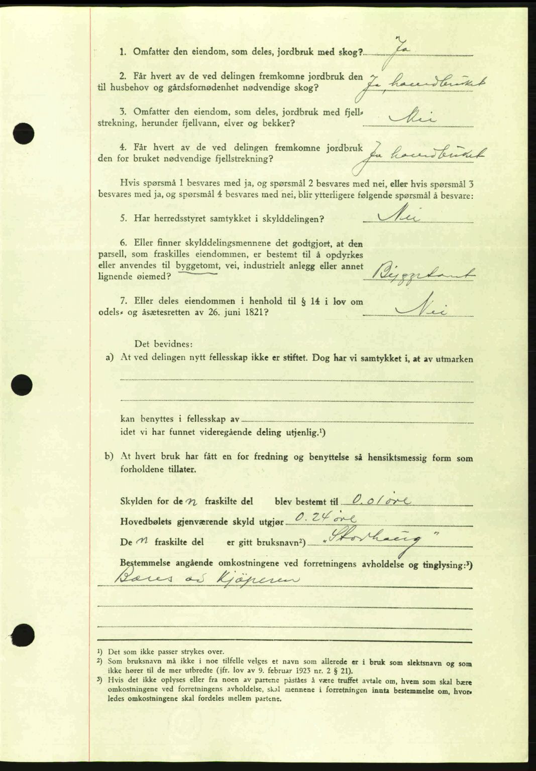 Romsdal sorenskriveri, AV/SAT-A-4149/1/2/2C: Mortgage book no. A12, 1942-1942, Diary no: : 1637/1942