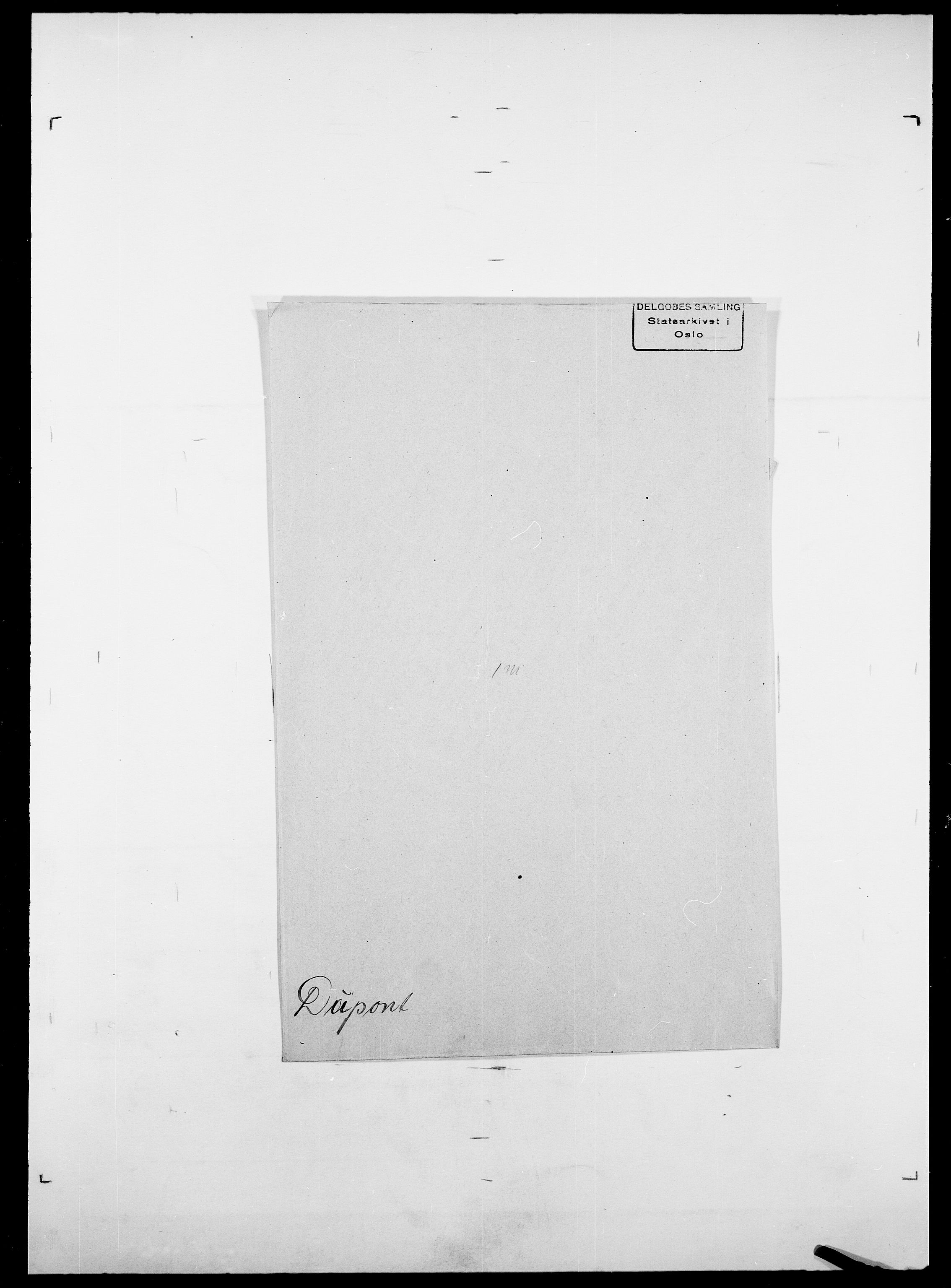 Delgobe, Charles Antoine - samling, SAO/PAO-0038/D/Da/L0009: Dahl - v. Düren, p. 847