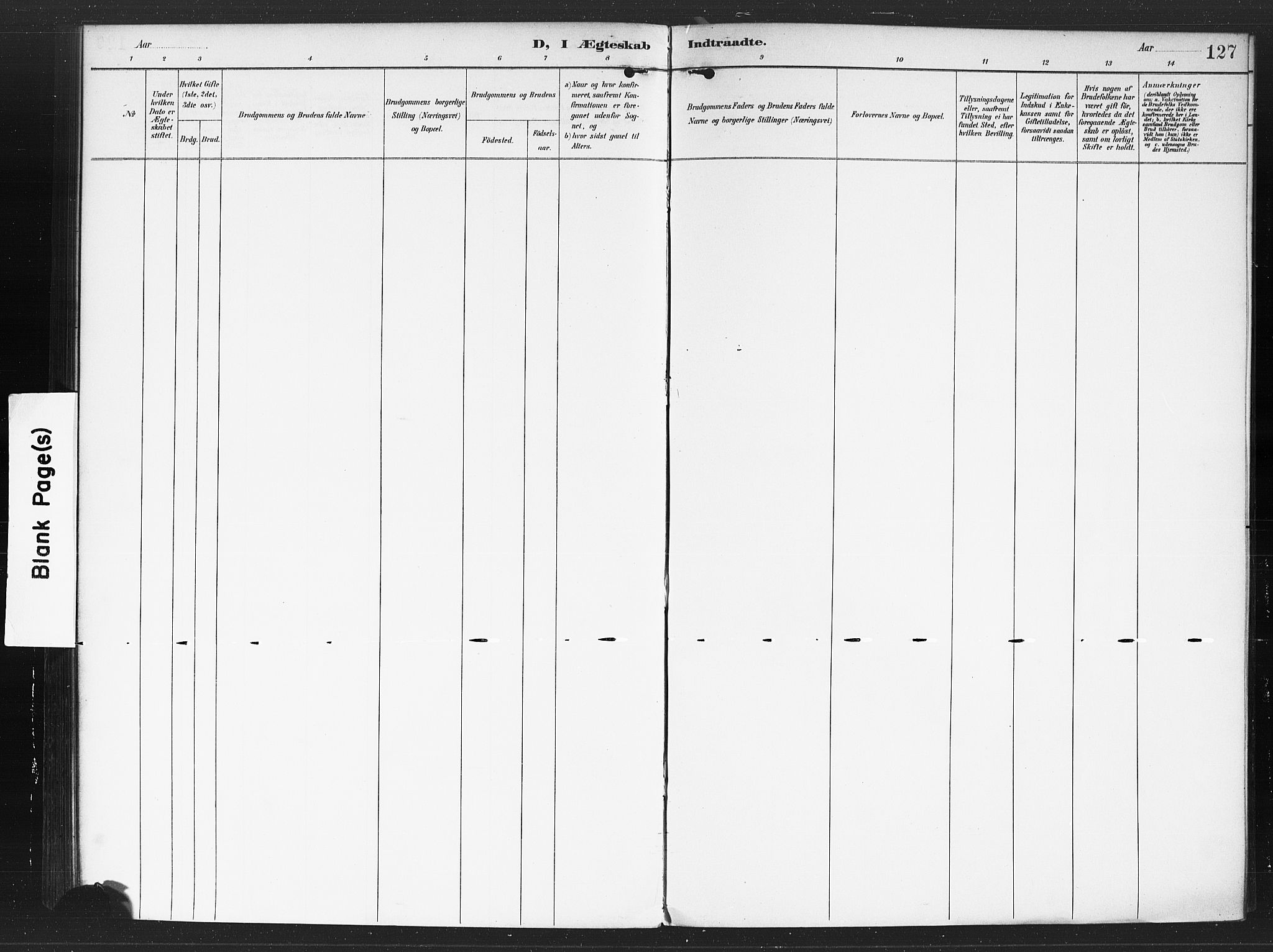 Rødenes prestekontor Kirkebøker, AV/SAO-A-2005/F/Fa/L0010: Parish register (official) no. I 10, 1890-1900, p. 127