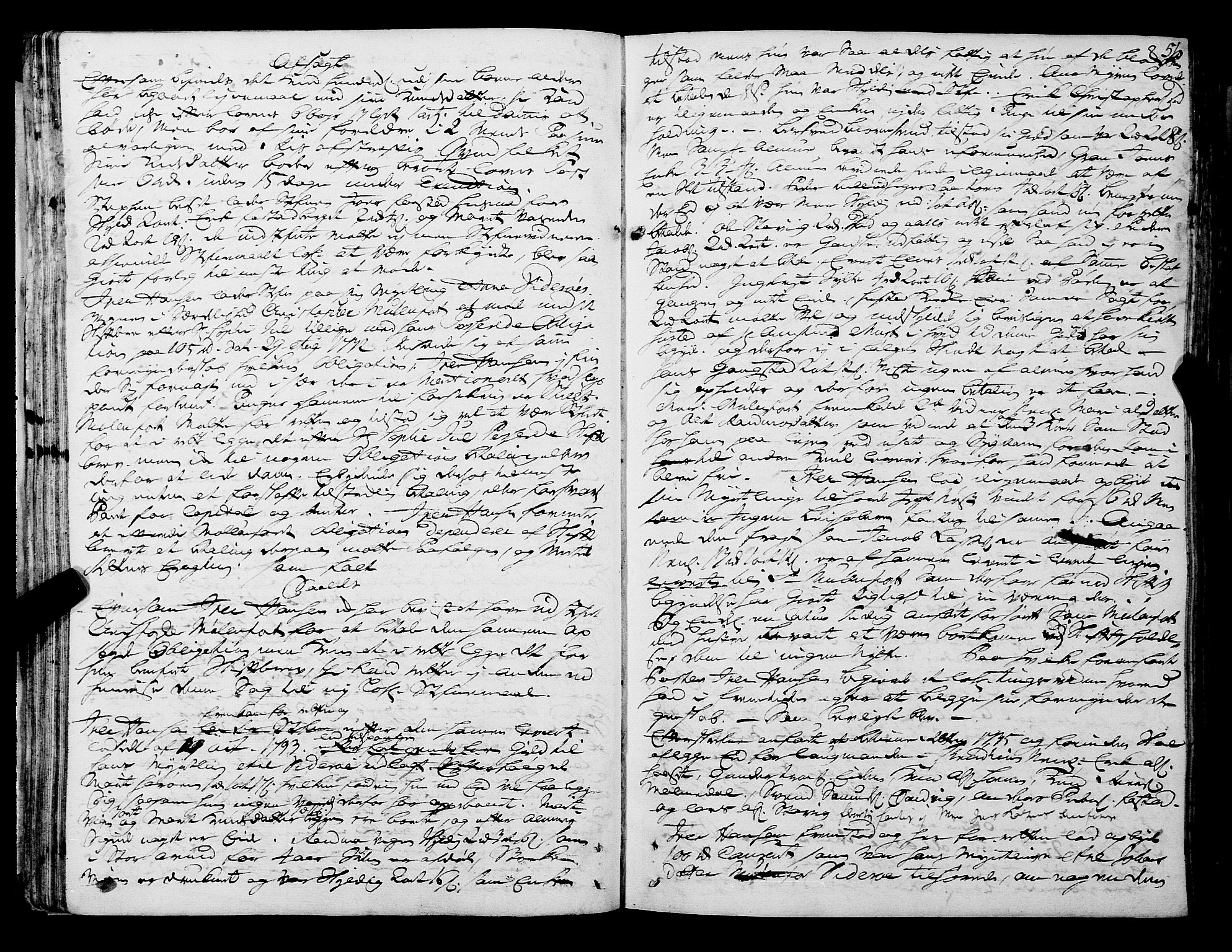 Romsdal sorenskriveri, AV/SAT-A-4149/1/1/1A/L0011: Tingbok, 1732-1740, p. 50b-51a