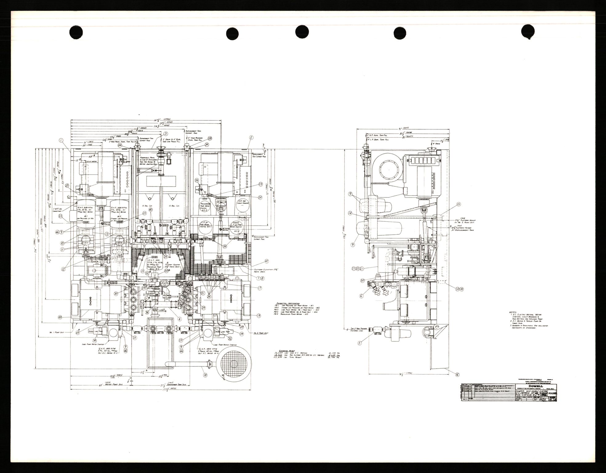 Pa 1503 - Stavanger Drilling AS, AV/SAST-A-101906/2/E/Eb/Ebb/L0008: Alexander L. Kielland plattform - Operation manual, 1976, p. 271