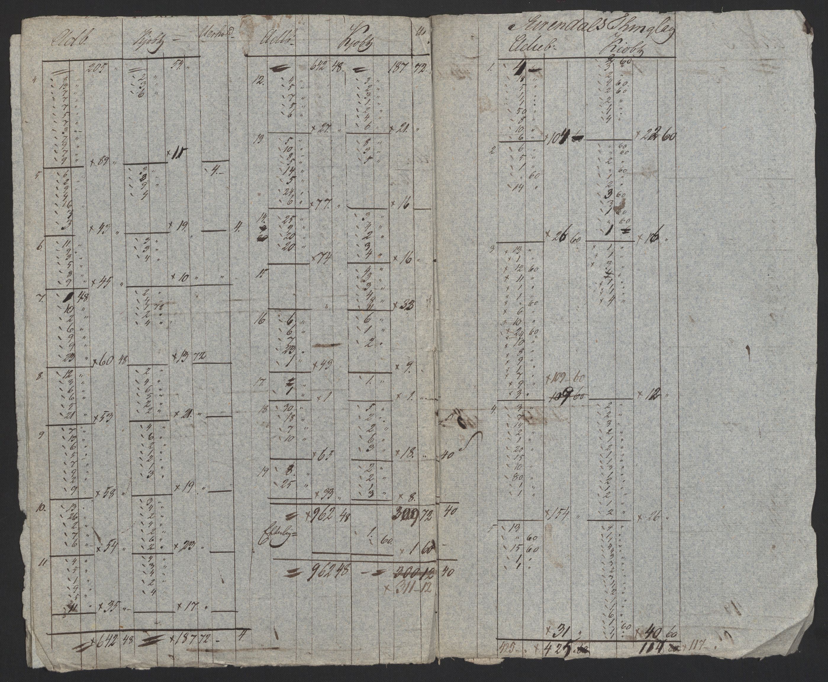 Sølvskatten 1816, NOBA/SOLVSKATTEN/A/L0048: Bind 49: Nordmøre fogderi, 1816-1819, p. 7