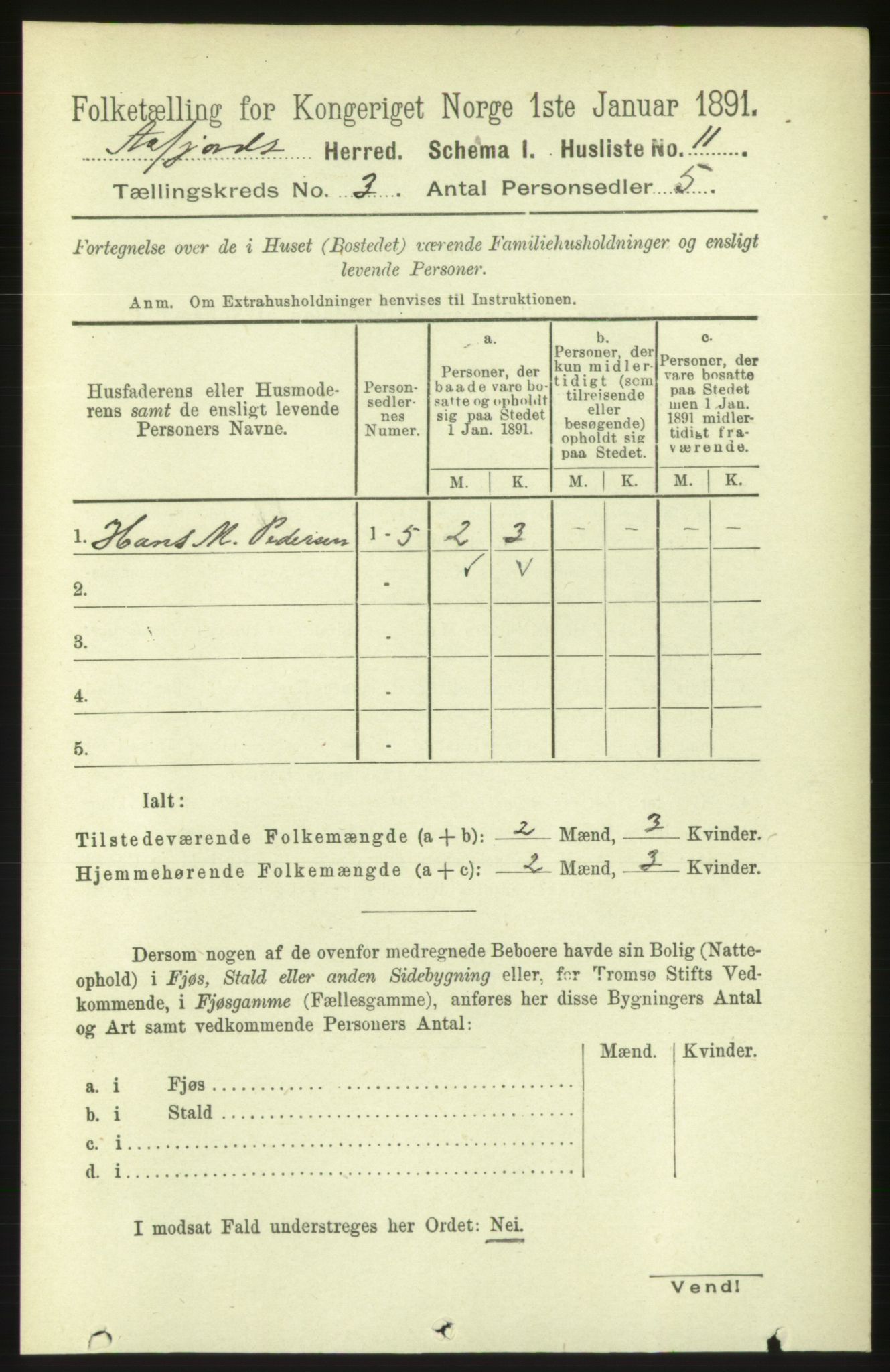 RA, 1891 census for 1630 Åfjord, 1891, p. 562