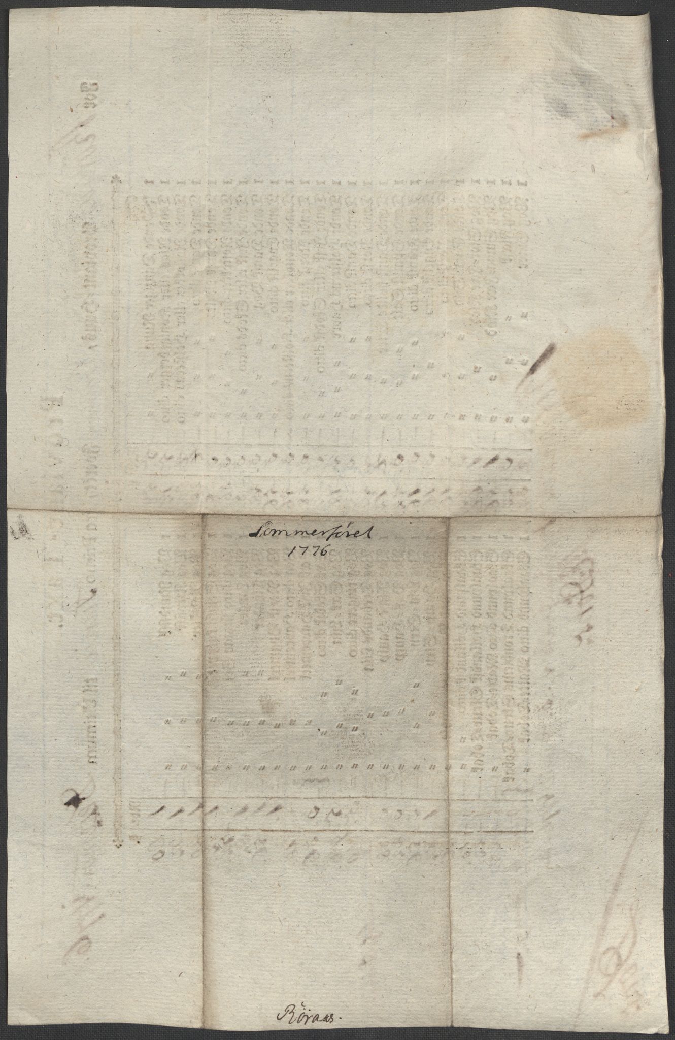 Røros kobberverk, SAT/PA-0211/1/12/L0021: 12.20.9 Provianttakster, 1765-1824, p. 49