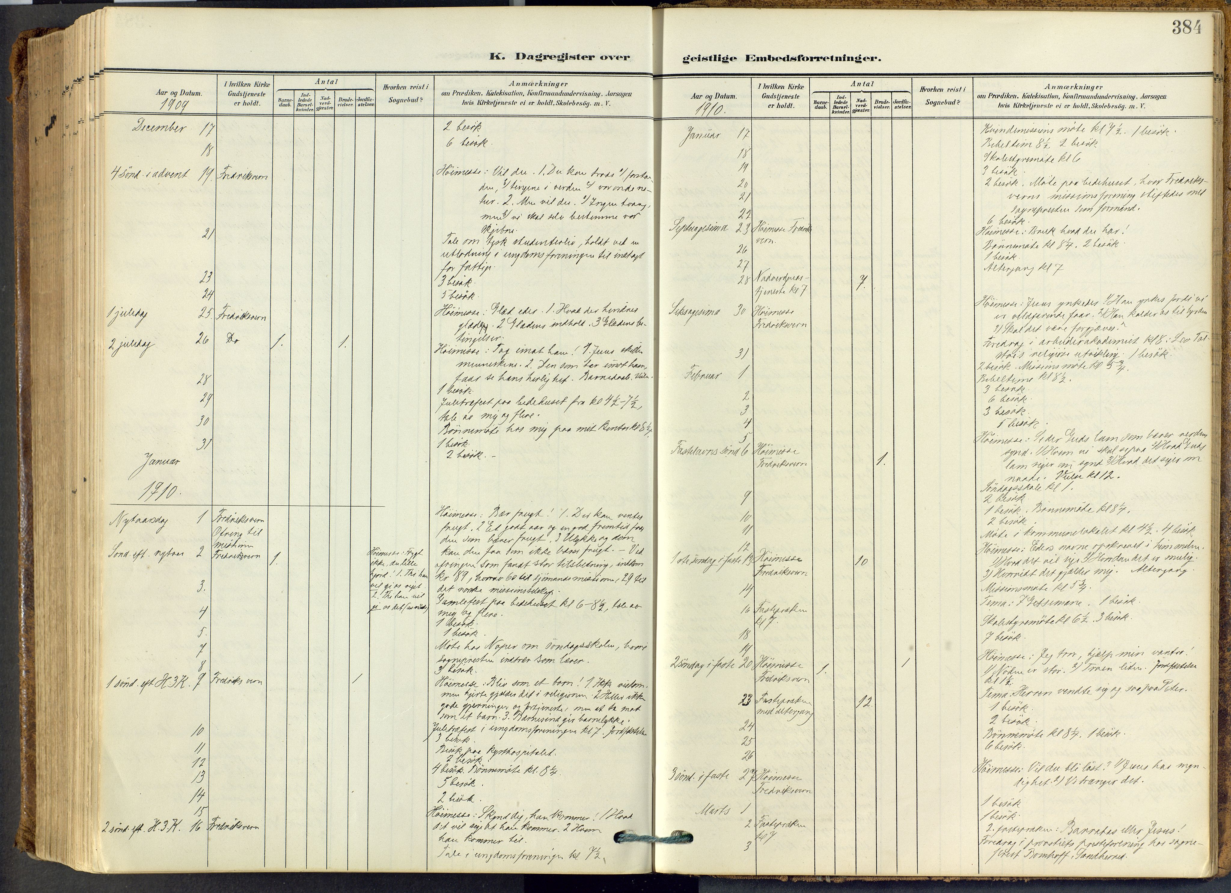 Stavern kirkebøker, AV/SAKO-A-318/F/Fa/L0009: Parish register (official) no. 9, 1906-1955, p. 384