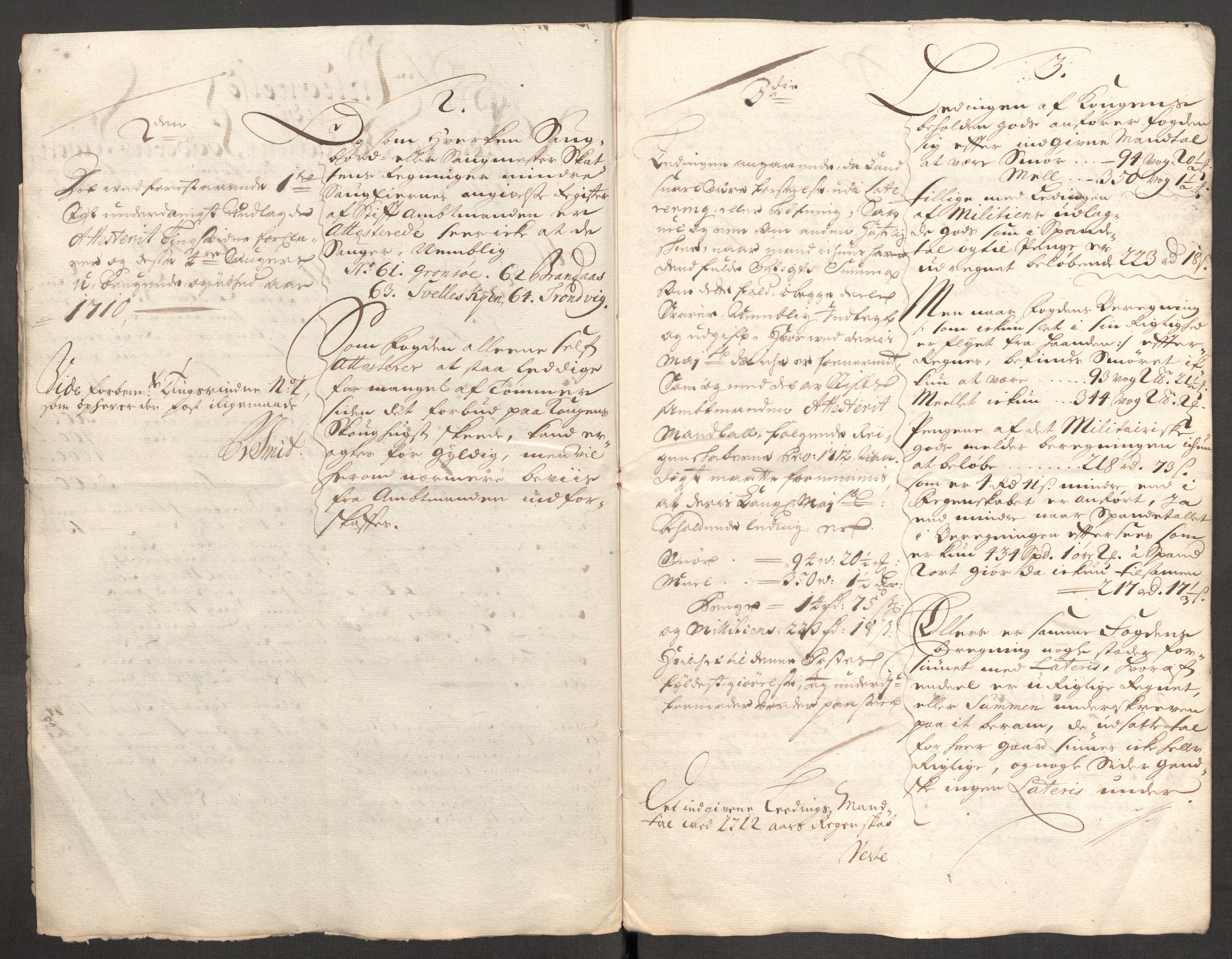 Rentekammeret inntil 1814, Reviderte regnskaper, Fogderegnskap, RA/EA-4092/R62/L4200: Fogderegnskap Stjørdal og Verdal, 1710, p. 269