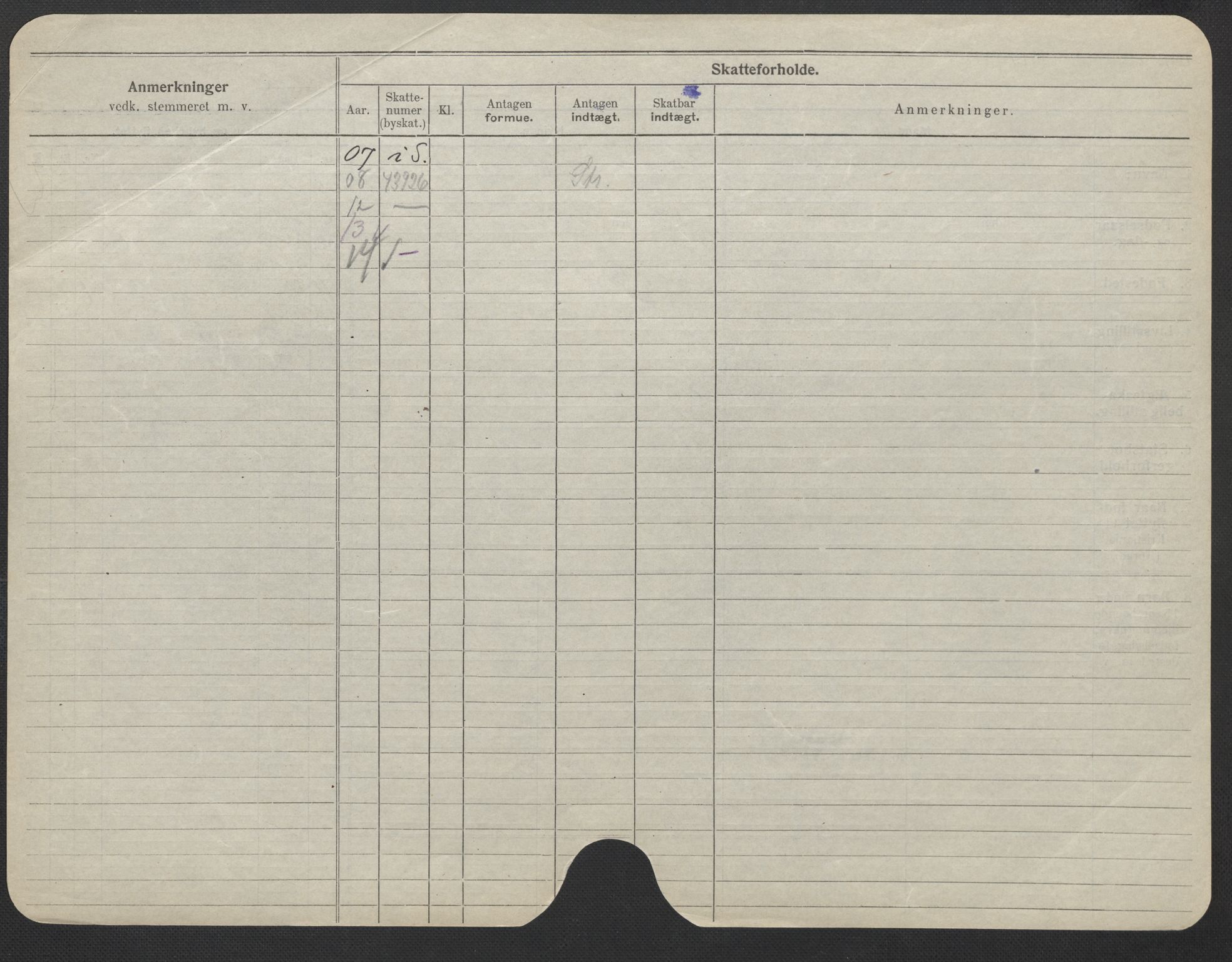 Oslo folkeregister, Registerkort, AV/SAO-A-11715/F/Fa/Fac/L0022: Kvinner, 1906-1914, p. 655b