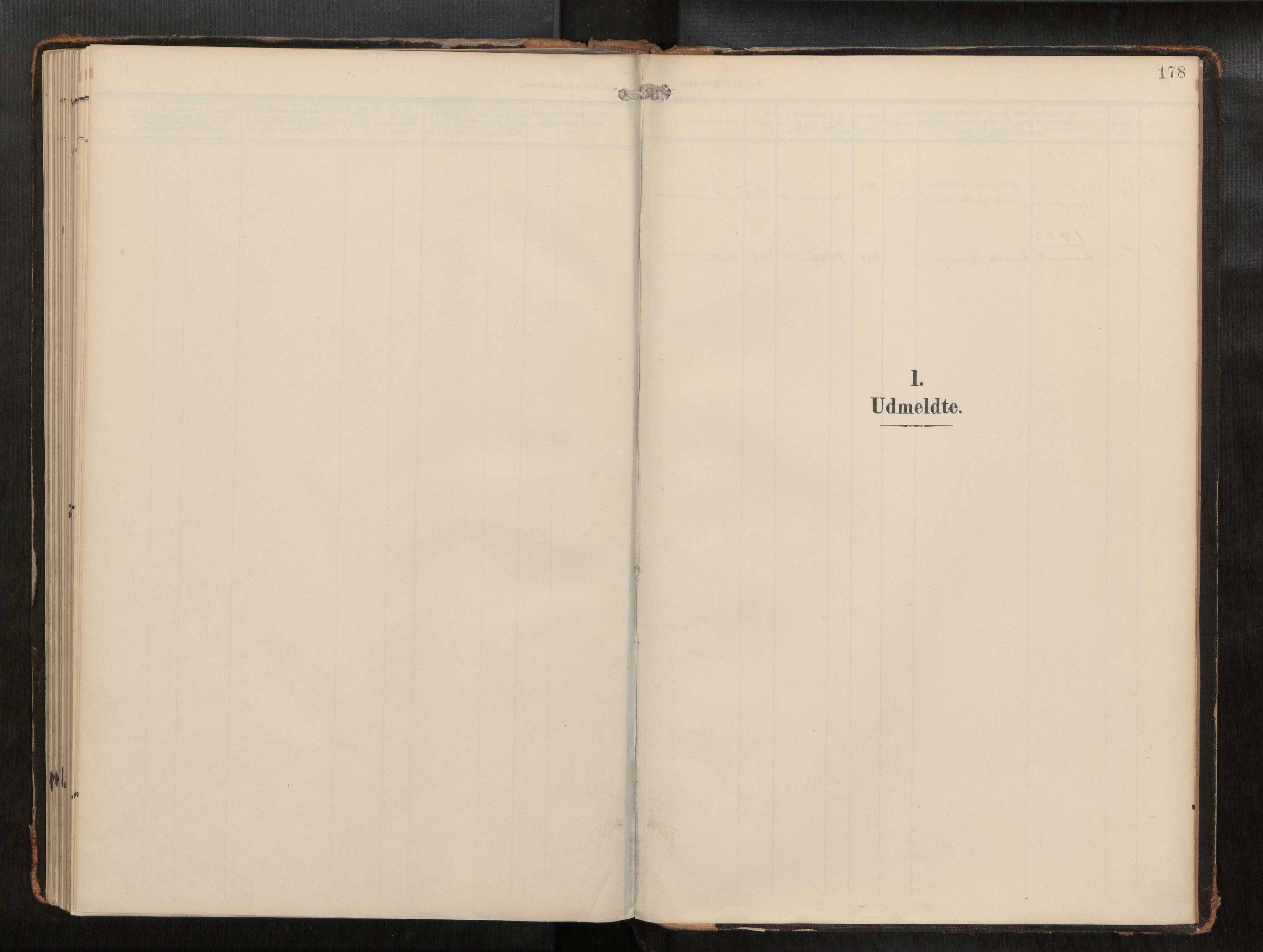 Ministerialprotokoller, klokkerbøker og fødselsregistre - Nord-Trøndelag, AV/SAT-A-1458/742/L0409a: Parish register (official) no. 742A03, 1906-1924, p. 178