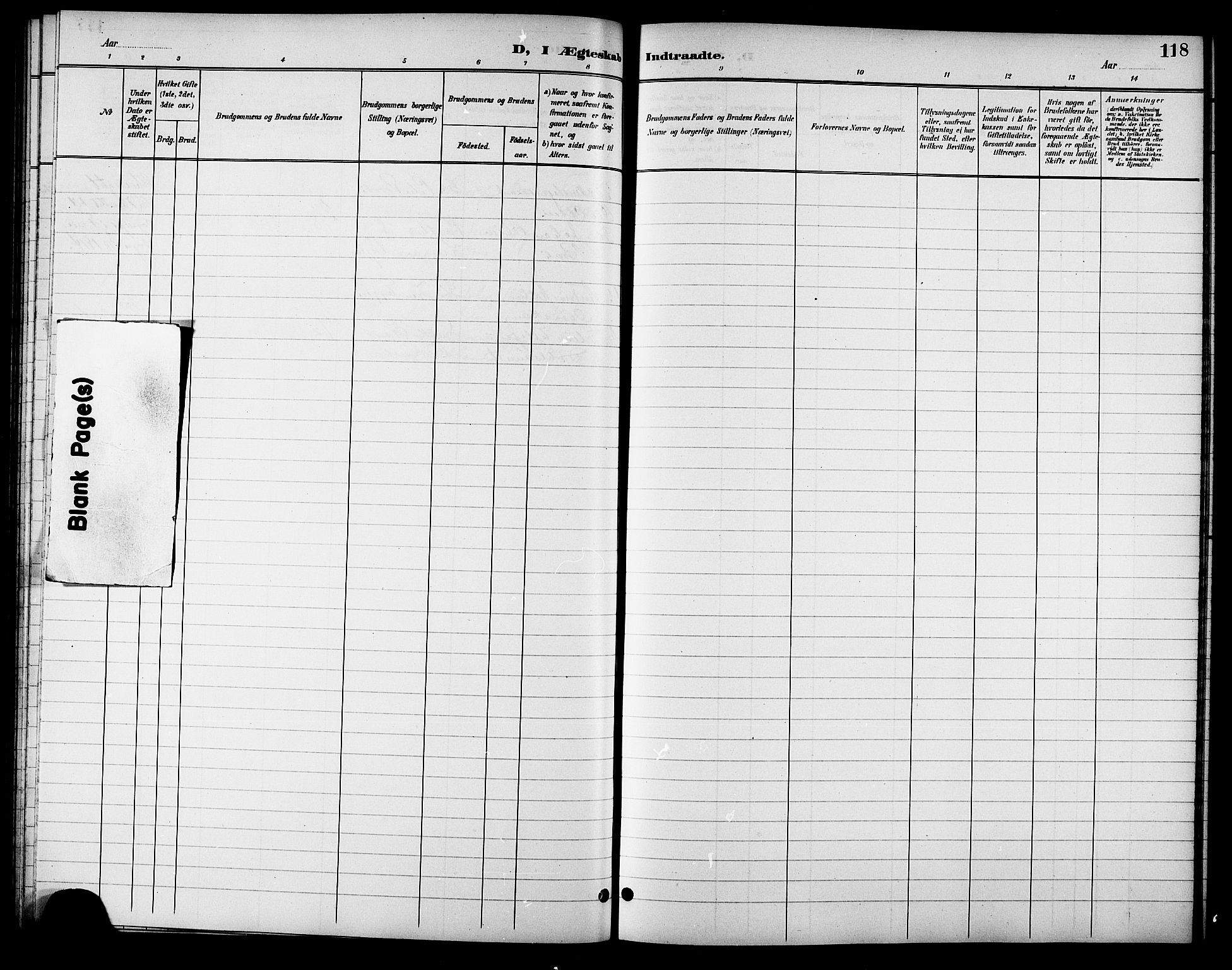 Ministerialprotokoller, klokkerbøker og fødselsregistre - Sør-Trøndelag, AV/SAT-A-1456/621/L0460: Parish register (copy) no. 621C03, 1896-1914, p. 118