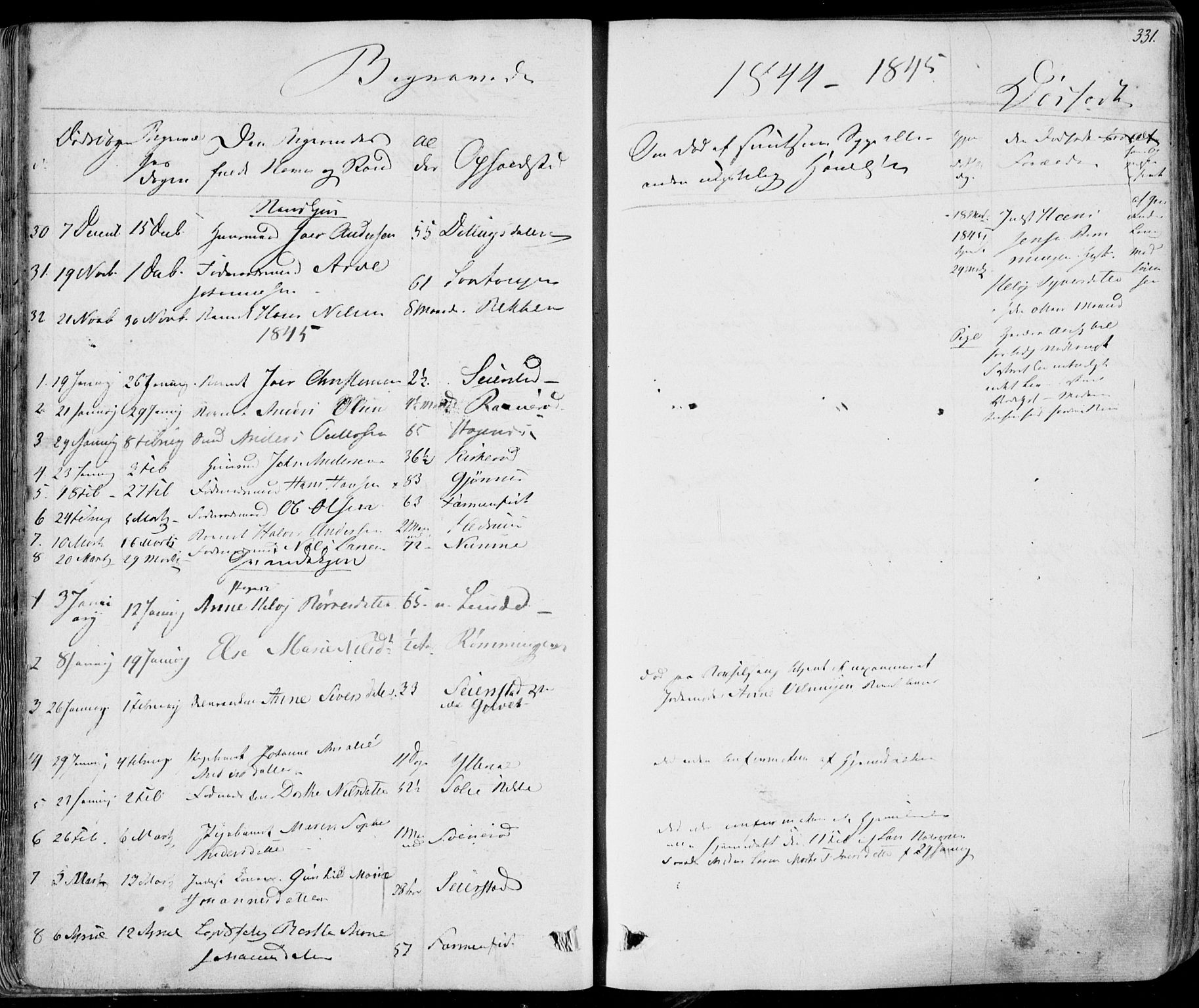 Hedrum kirkebøker, AV/SAKO-A-344/F/Fa/L0005: Parish register (official) no. I 5, 1835-1848, p. 331