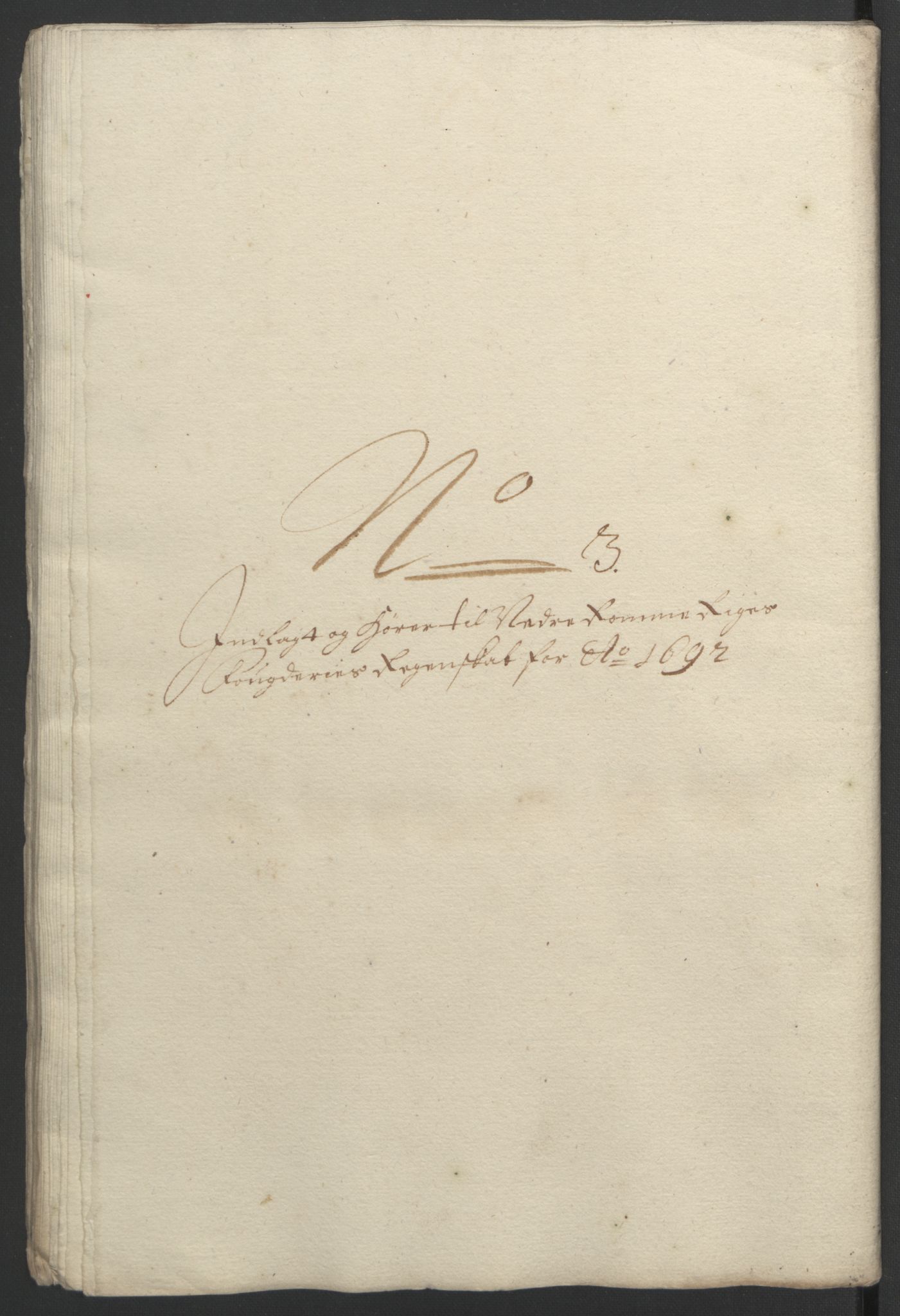 Rentekammeret inntil 1814, Reviderte regnskaper, Fogderegnskap, RA/EA-4092/R11/L0577: Fogderegnskap Nedre Romerike, 1692, p. 269