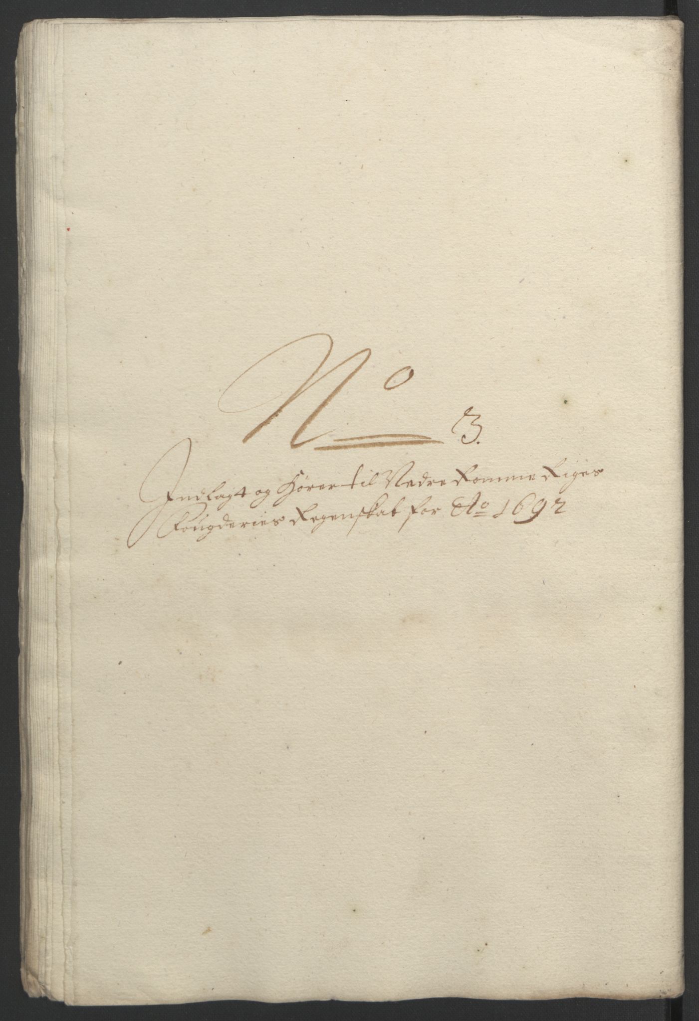 Rentekammeret inntil 1814, Reviderte regnskaper, Fogderegnskap, AV/RA-EA-4092/R11/L0577: Fogderegnskap Nedre Romerike, 1692, p. 269