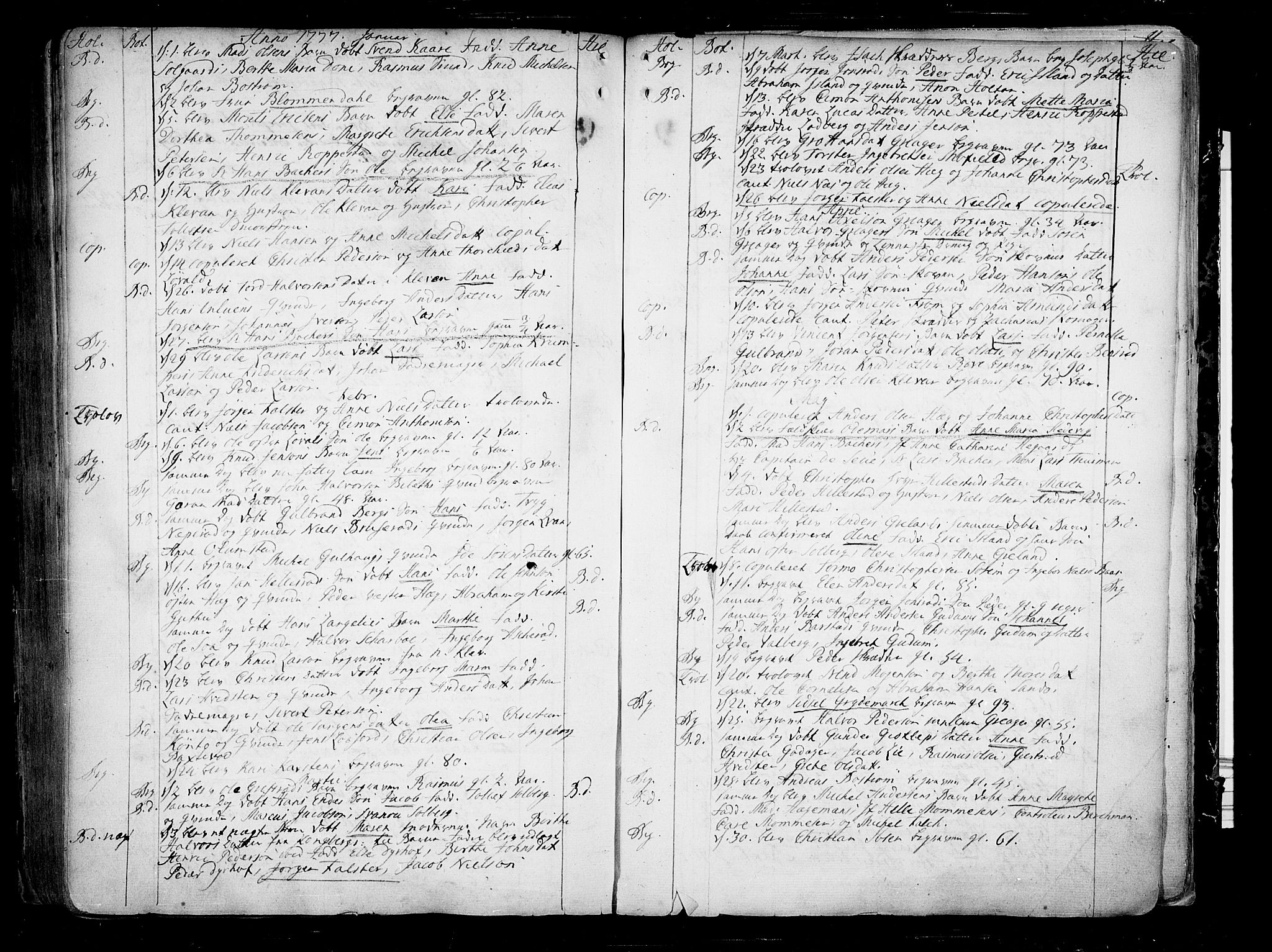 Botne kirkebøker, SAKO/A-340/F/Fa/L0001a: Parish register (official) no. I 1A, 1707-1778, p. 330-331