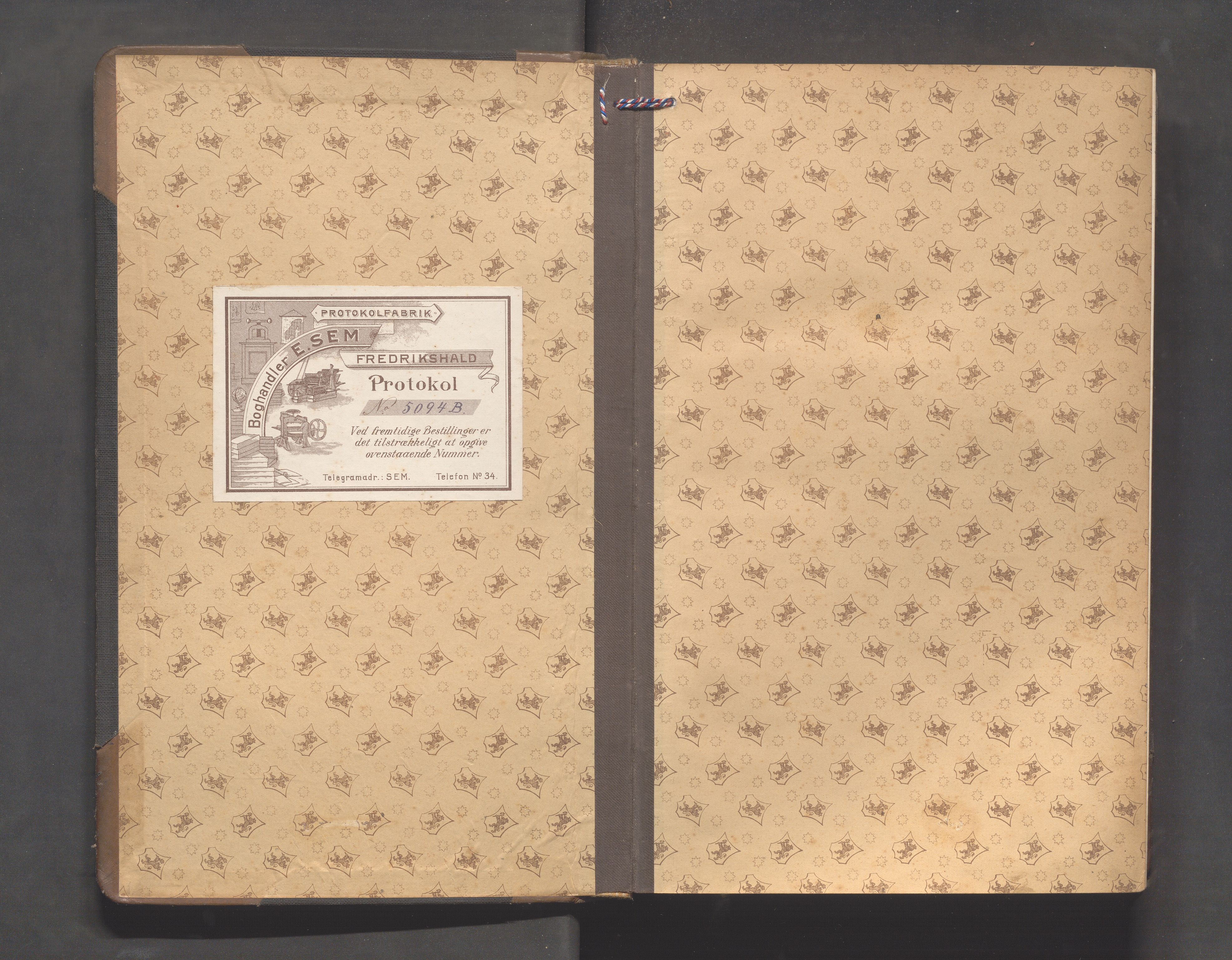 Hjelmeland kommune - Formannskapet, IKAR/K-102522/C/L0003: Journal, 1907-1923