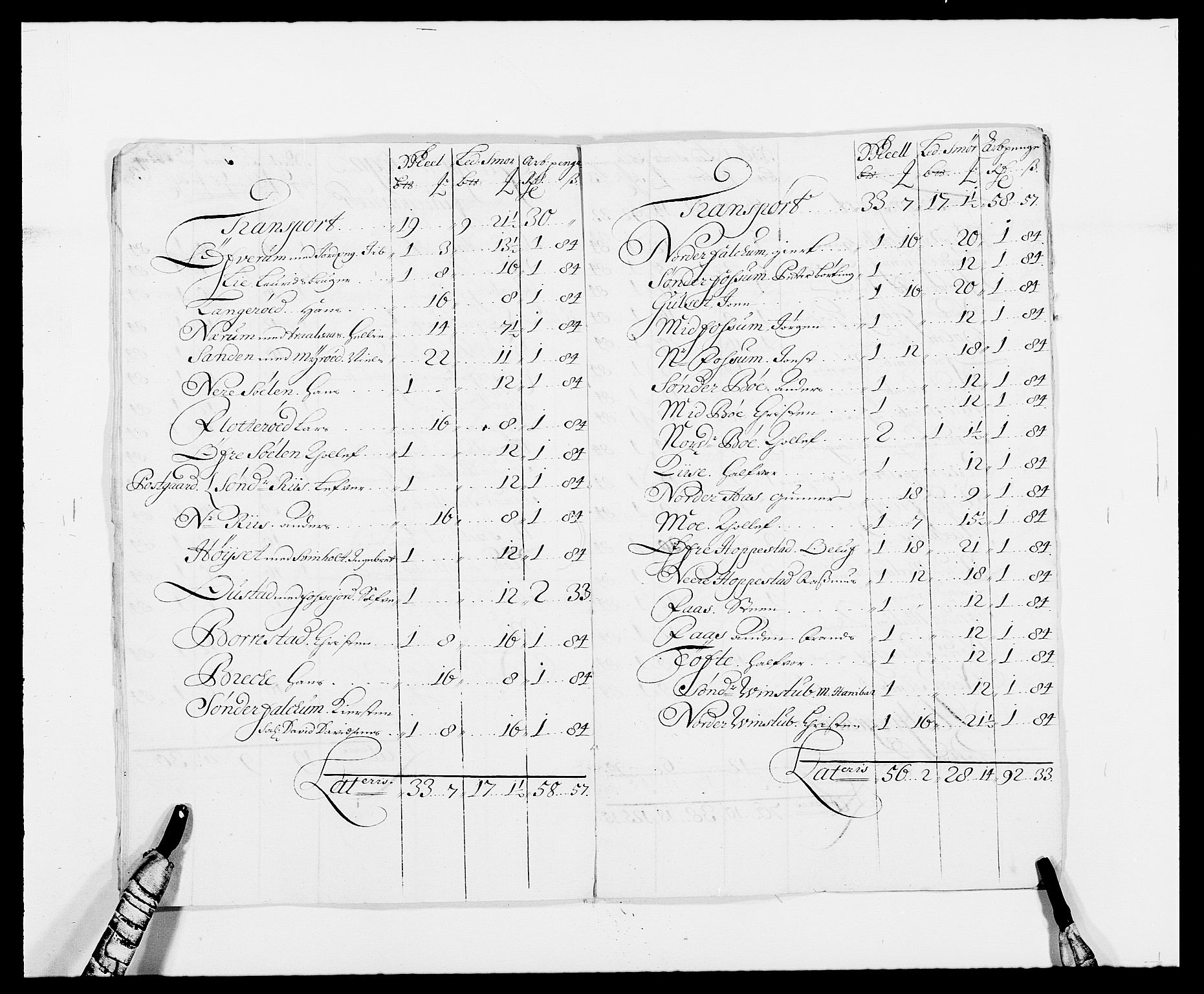 Rentekammeret inntil 1814, Reviderte regnskaper, Fogderegnskap, AV/RA-EA-4092/R34/L2050: Fogderegnskap Bamble, 1688-1691, p. 54