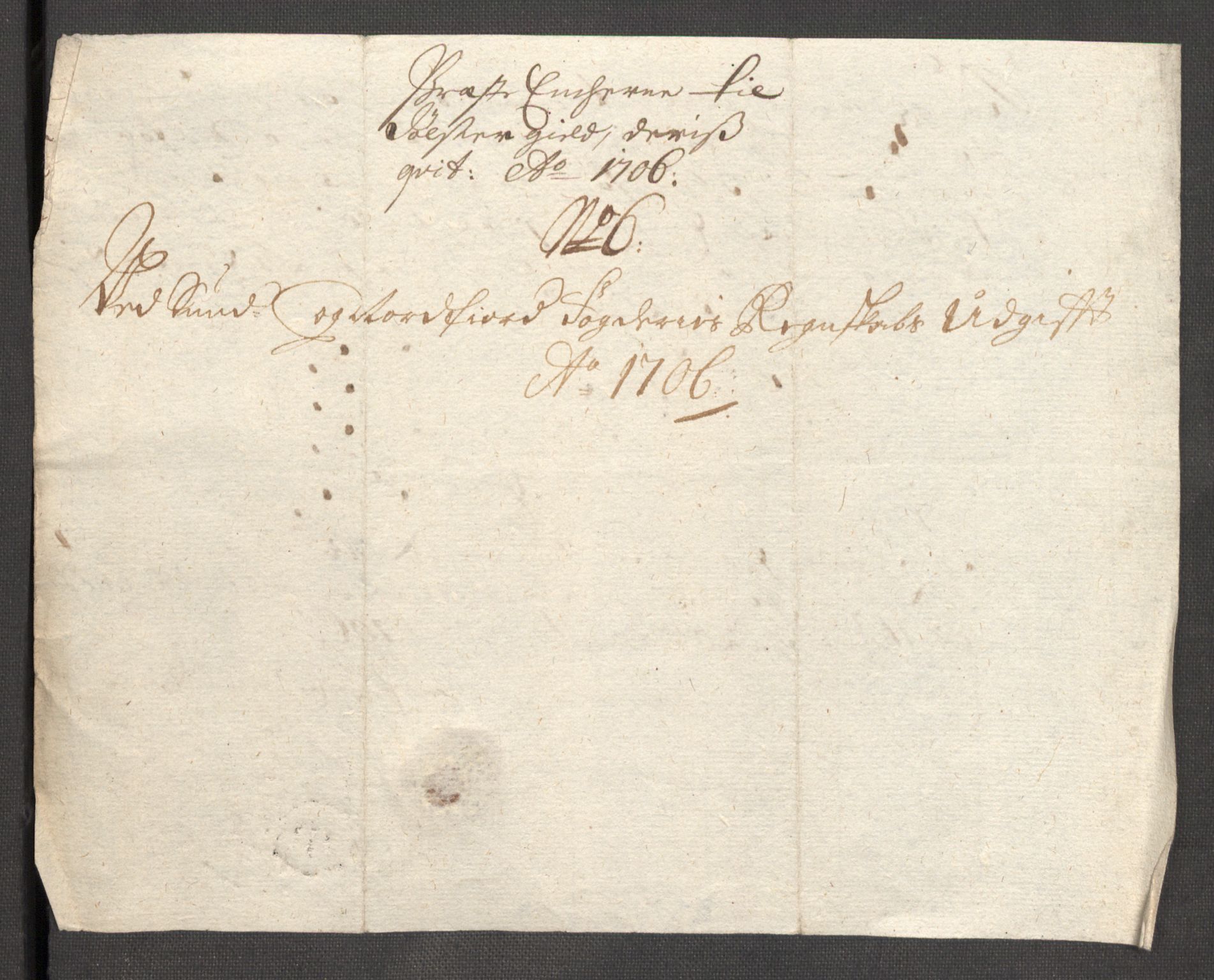 Rentekammeret inntil 1814, Reviderte regnskaper, Fogderegnskap, AV/RA-EA-4092/R53/L3430: Fogderegnskap Sunn- og Nordfjord, 1706-1707, p. 157