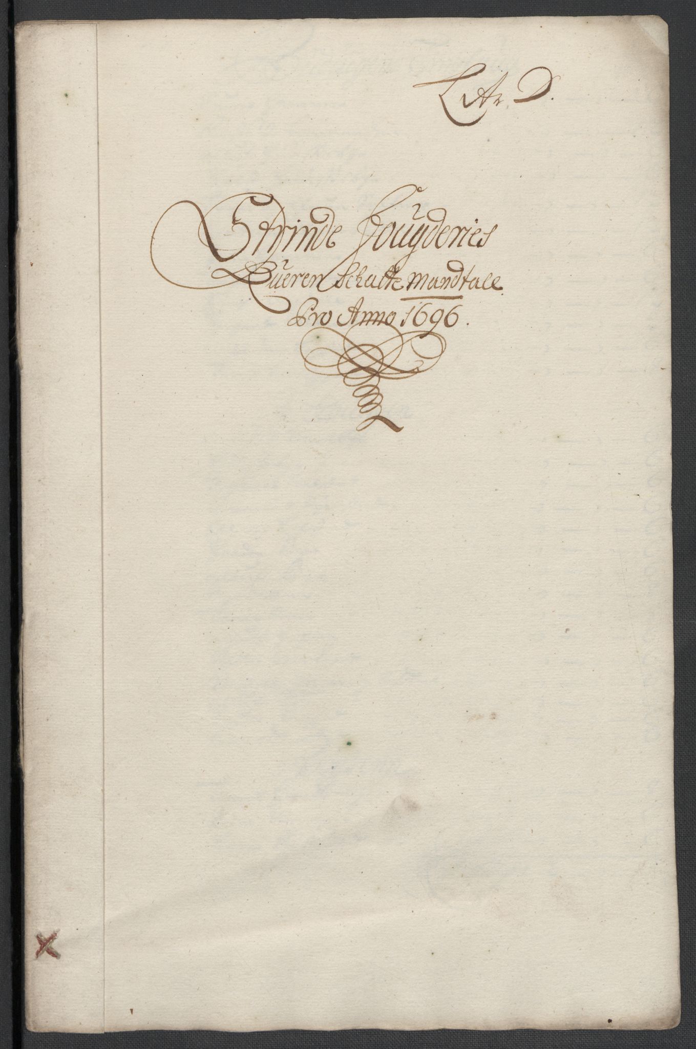 Rentekammeret inntil 1814, Reviderte regnskaper, Fogderegnskap, RA/EA-4092/R61/L4106: Fogderegnskap Strinda og Selbu, 1696-1697, p. 37