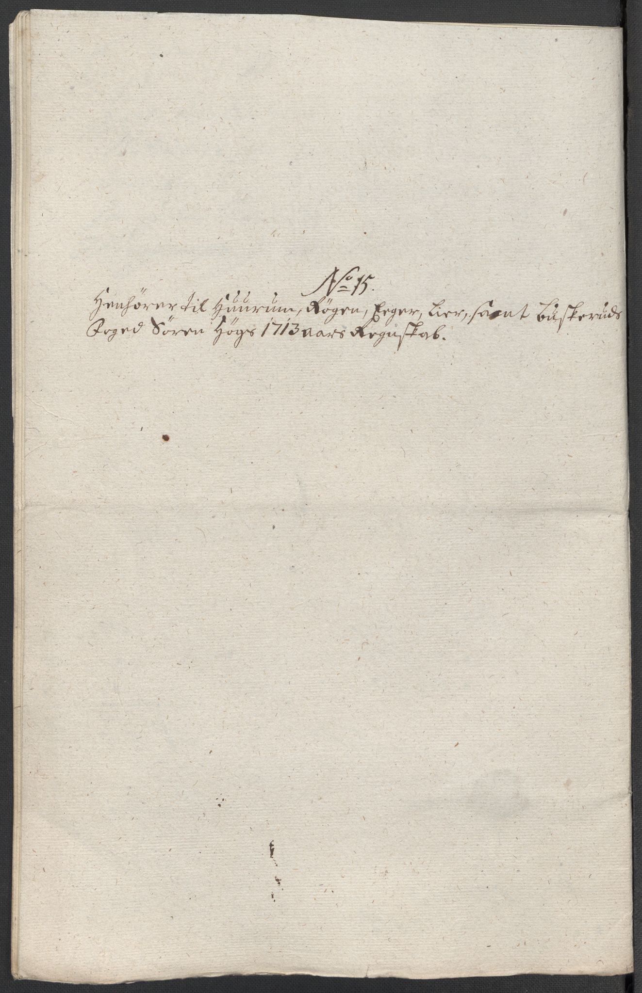 Rentekammeret inntil 1814, Reviderte regnskaper, Fogderegnskap, RA/EA-4092/R31/L1708: Fogderegnskap Hurum, Røyken, Eiker, Lier og Buskerud, 1713, p. 325