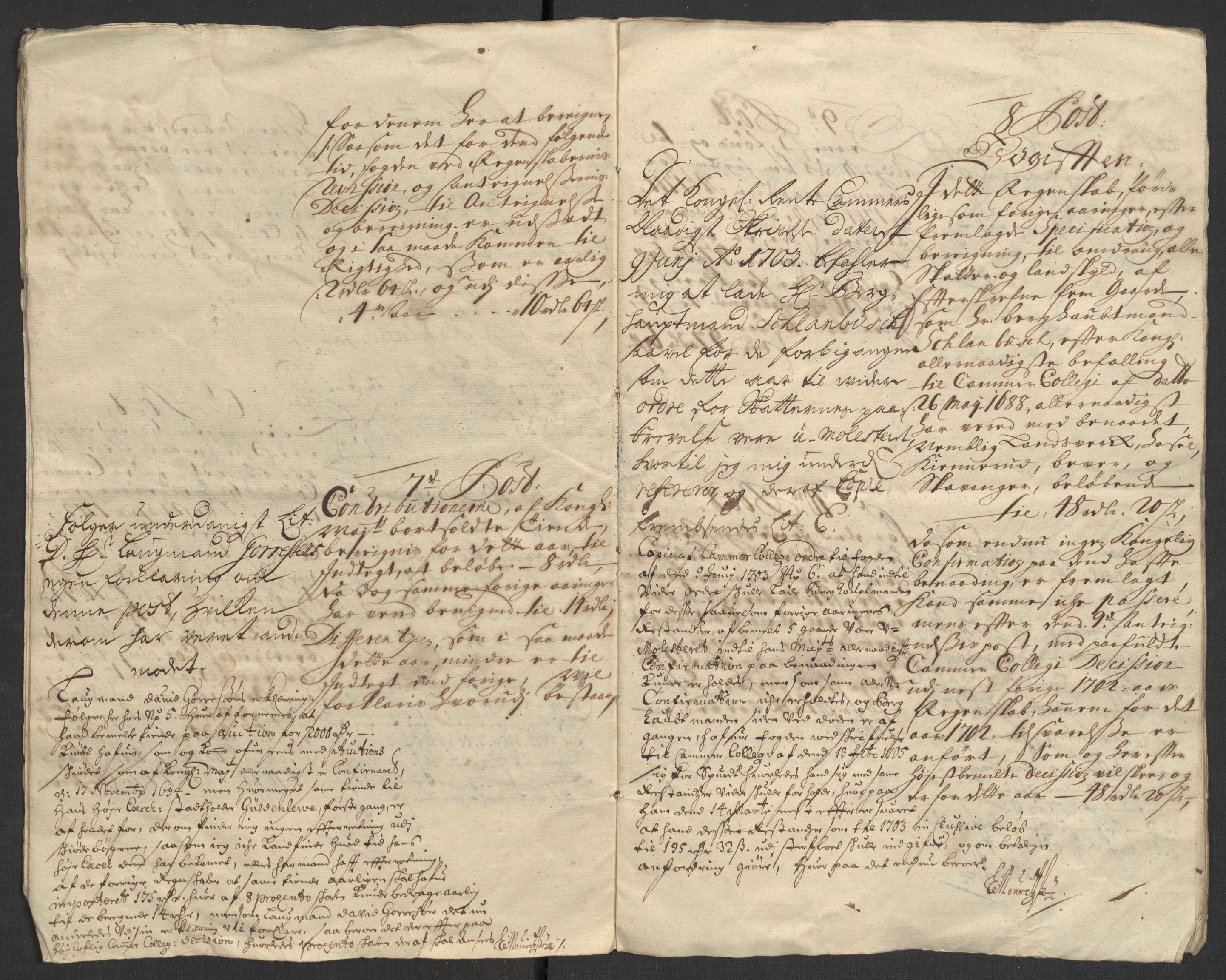 Rentekammeret inntil 1814, Reviderte regnskaper, Fogderegnskap, AV/RA-EA-4092/R24/L1581: Fogderegnskap Numedal og Sandsvær, 1703, p. 258