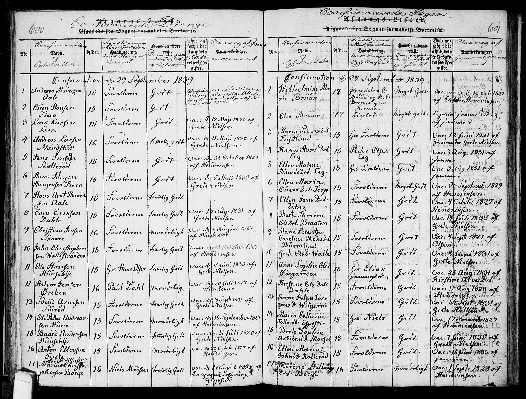 Onsøy prestekontor Kirkebøker, SAO/A-10914/F/Fa/L0002: Parish register (official) no. I 2, 1814-1840, p. 600-601
