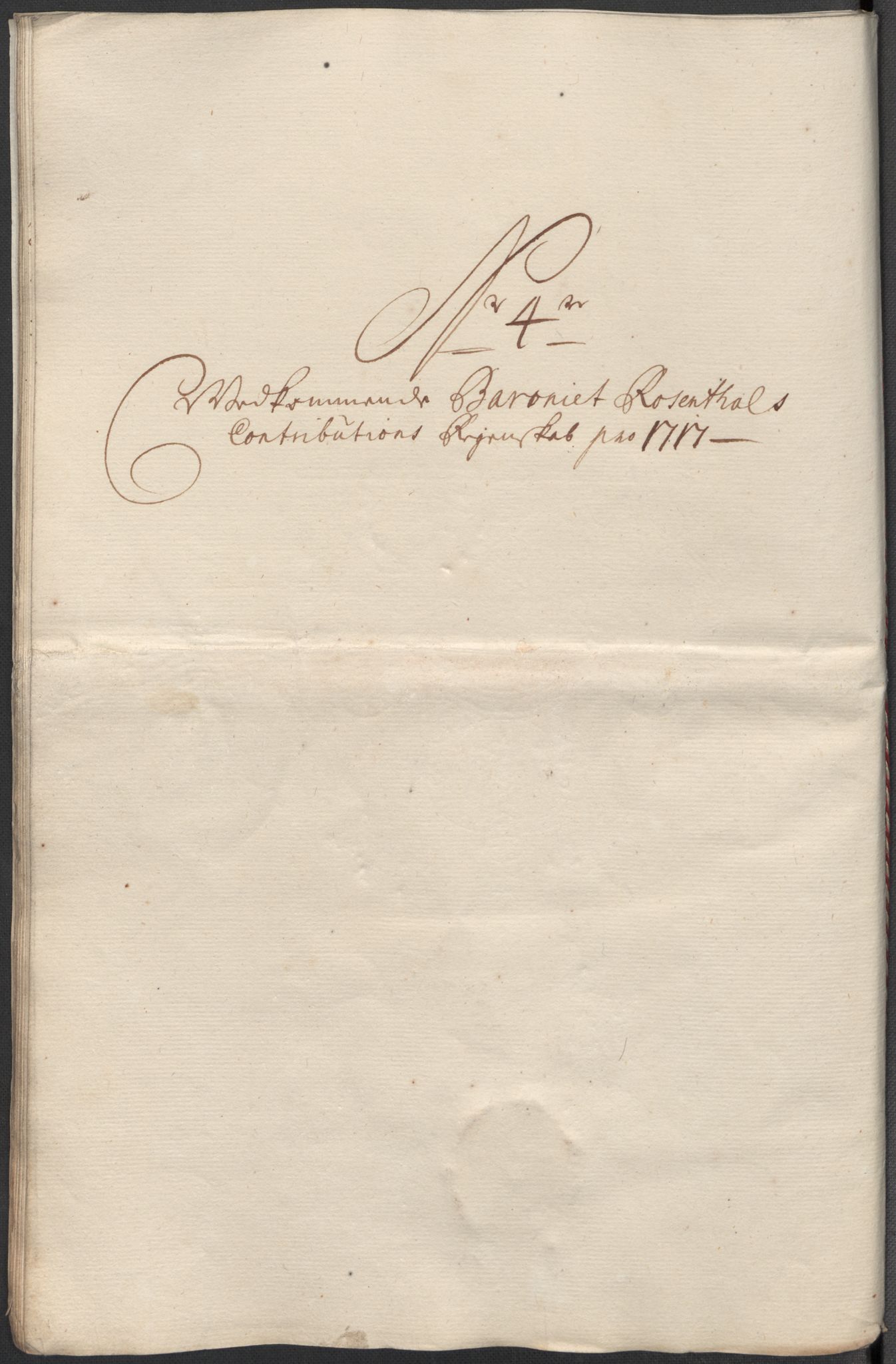 Rentekammeret inntil 1814, Reviderte regnskaper, Fogderegnskap, AV/RA-EA-4092/R49/L3139: Fogderegnskap Rosendal Baroni, 1715-1717, p. 241