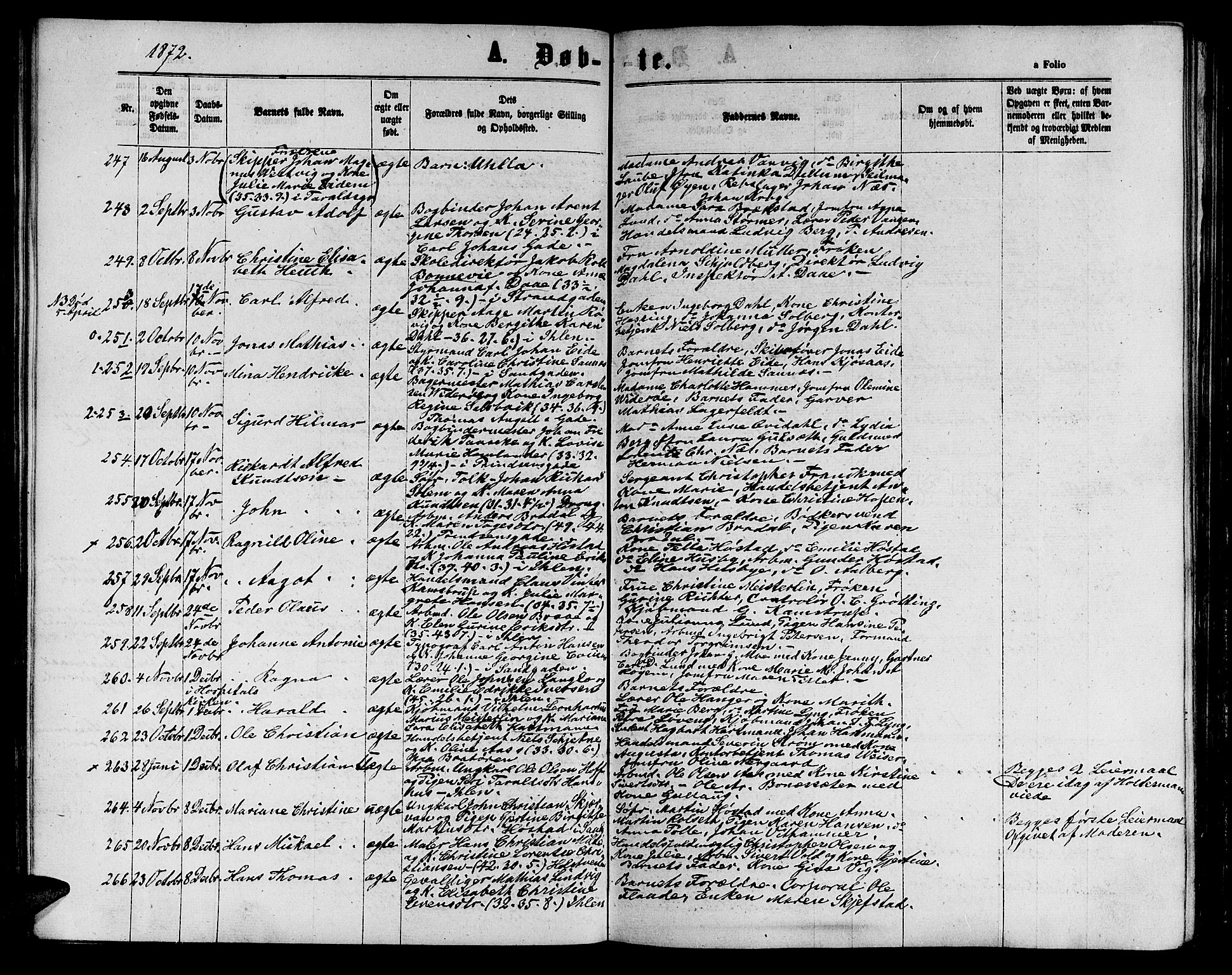 Ministerialprotokoller, klokkerbøker og fødselsregistre - Sør-Trøndelag, AV/SAT-A-1456/602/L0141: Parish register (copy) no. 602C09, 1865-1877