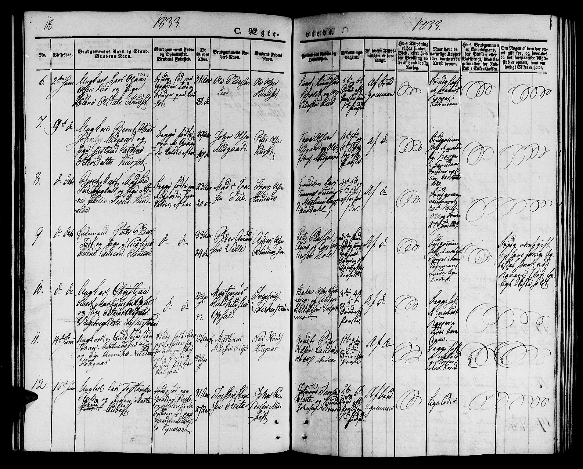 Ministerialprotokoller, klokkerbøker og fødselsregistre - Møre og Romsdal, SAT/A-1454/522/L0311: Parish register (official) no. 522A06, 1832-1842, p. 118
