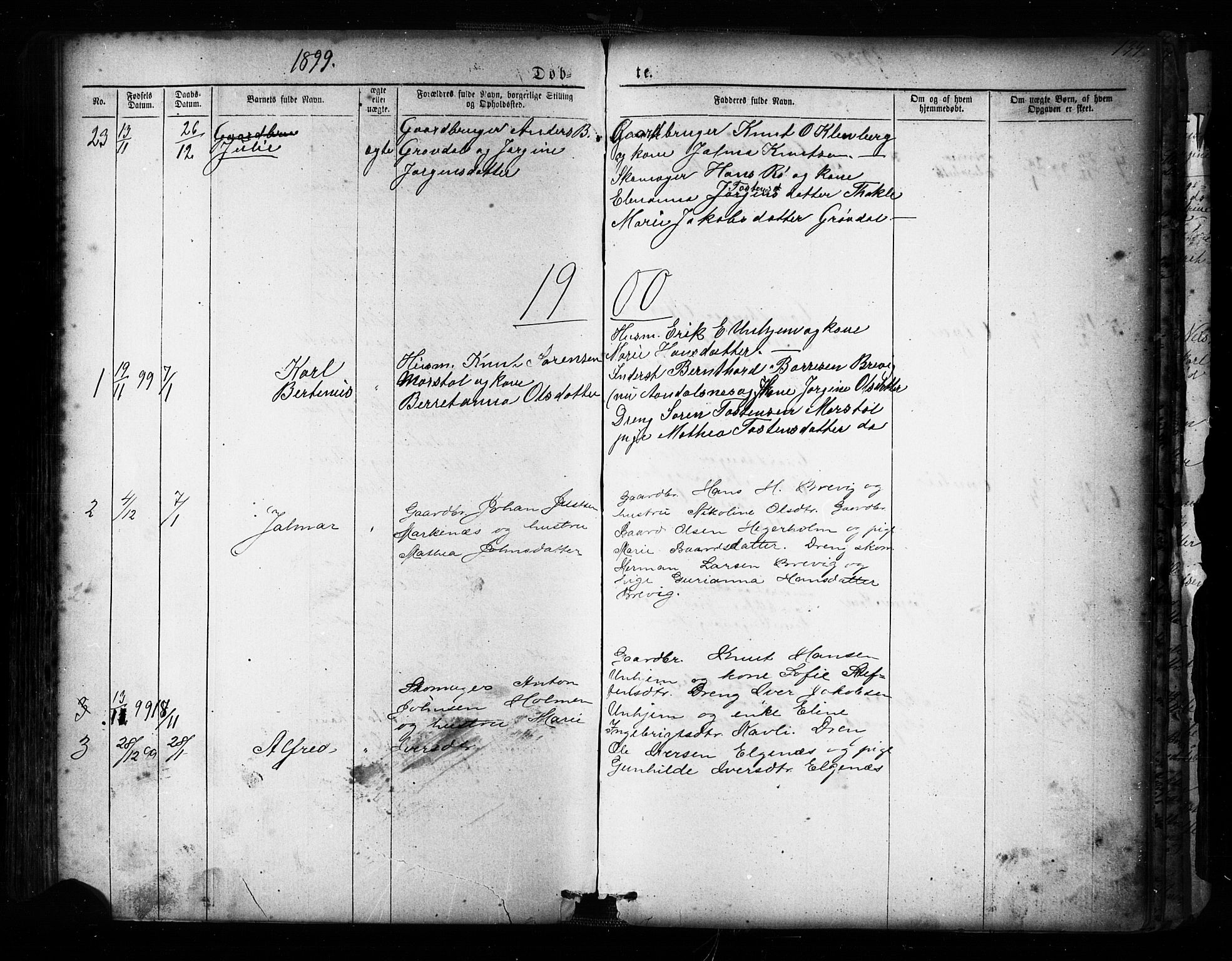 Ministerialprotokoller, klokkerbøker og fødselsregistre - Møre og Romsdal, SAT/A-1454/545/L0588: Parish register (copy) no. 545C02, 1867-1902, p. 134