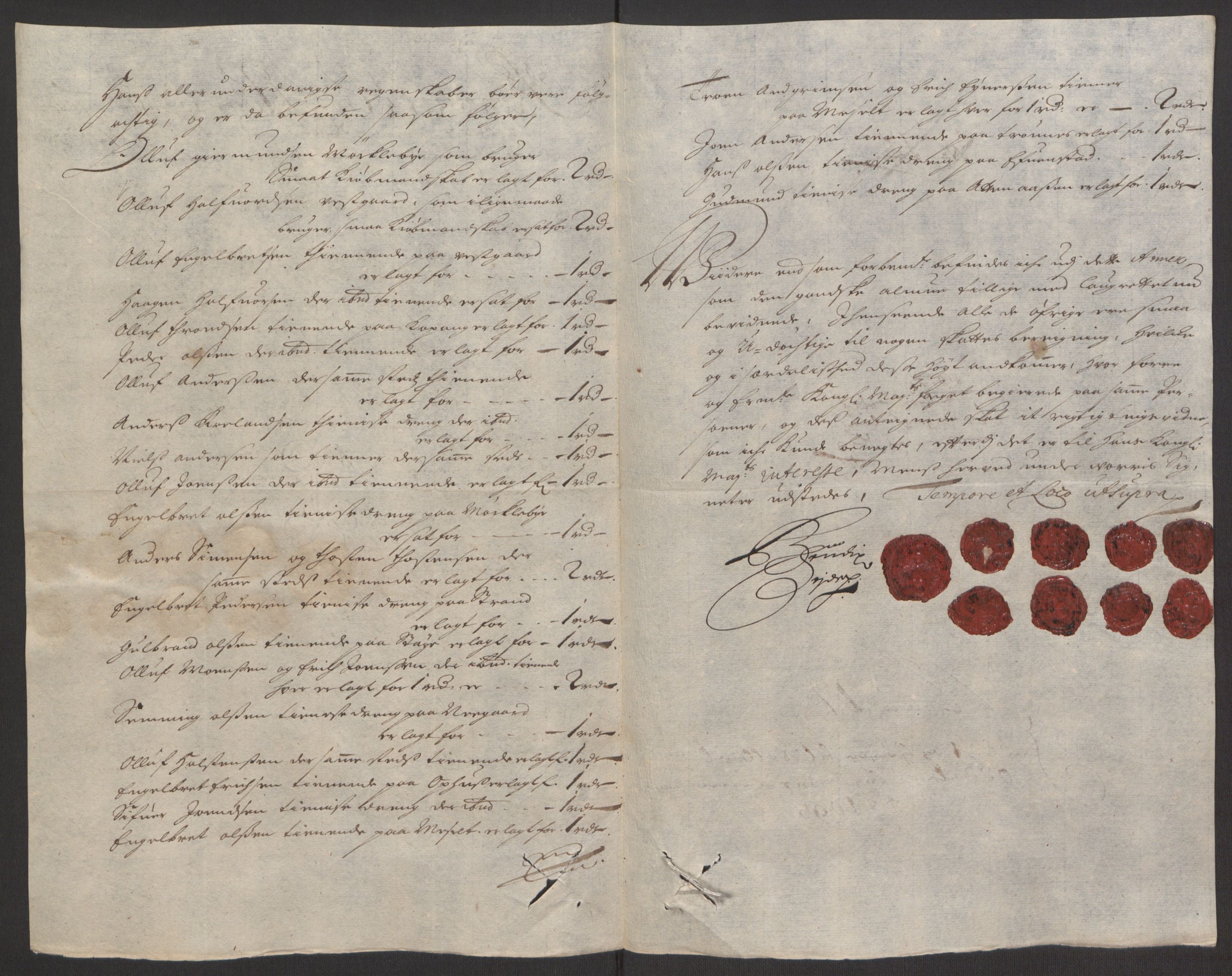 Rentekammeret inntil 1814, Reviderte regnskaper, Fogderegnskap, AV/RA-EA-4092/R13/L0833: Fogderegnskap Solør, Odal og Østerdal, 1695, p. 263