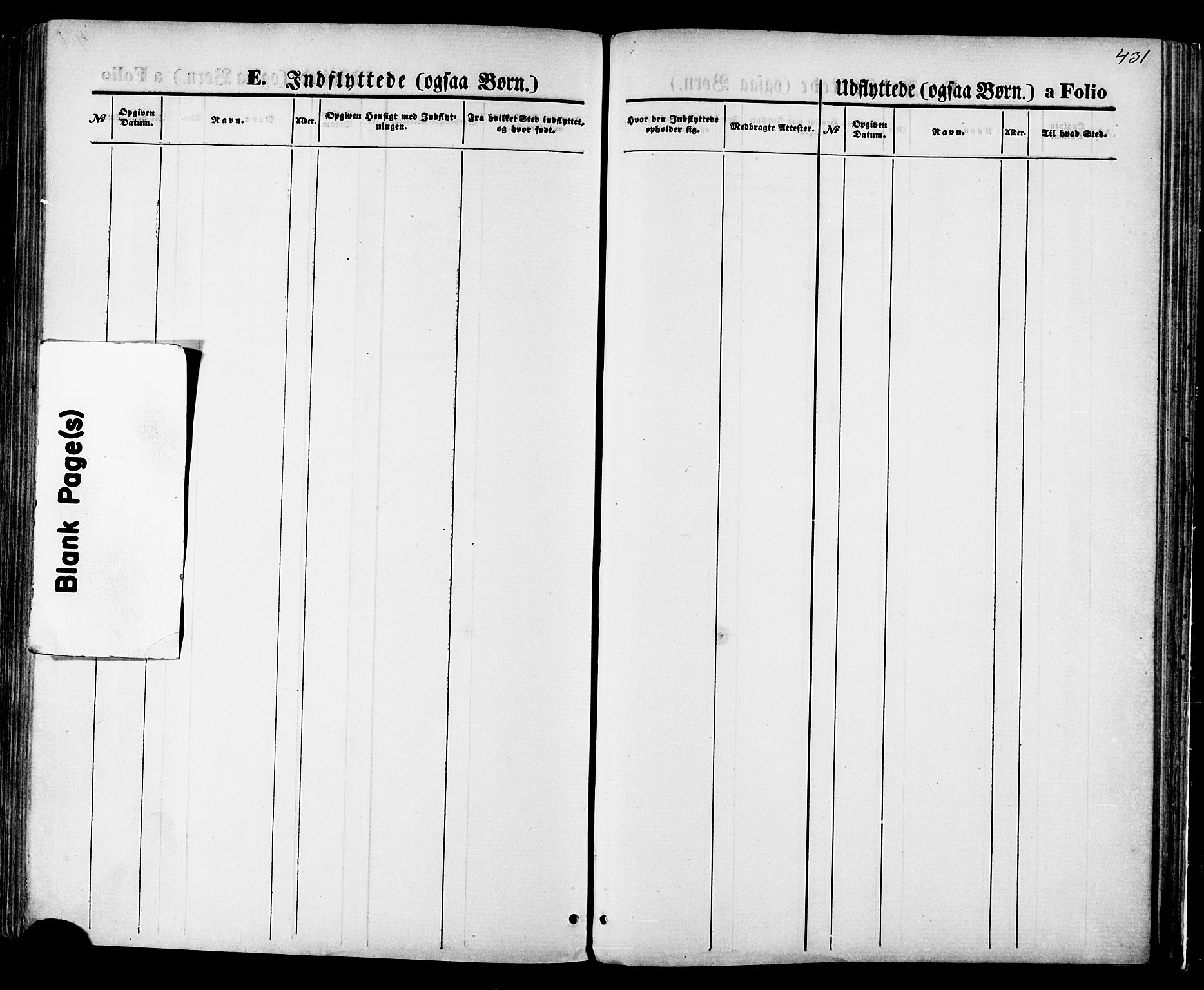 Ministerialprotokoller, klokkerbøker og fødselsregistre - Nordland, SAT/A-1459/880/L1132: Parish register (official) no. 880A06, 1869-1887, p. 431