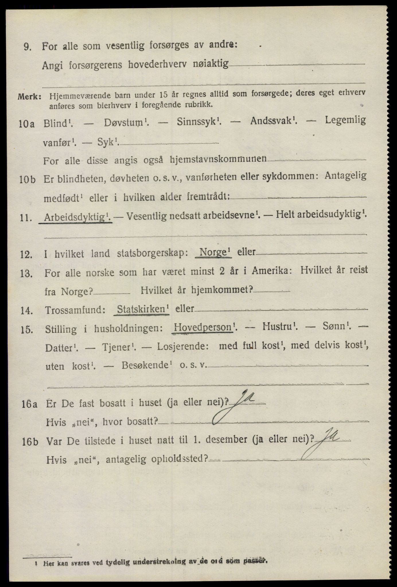 SAO, 1920 census for Råde, 1920, p. 5764