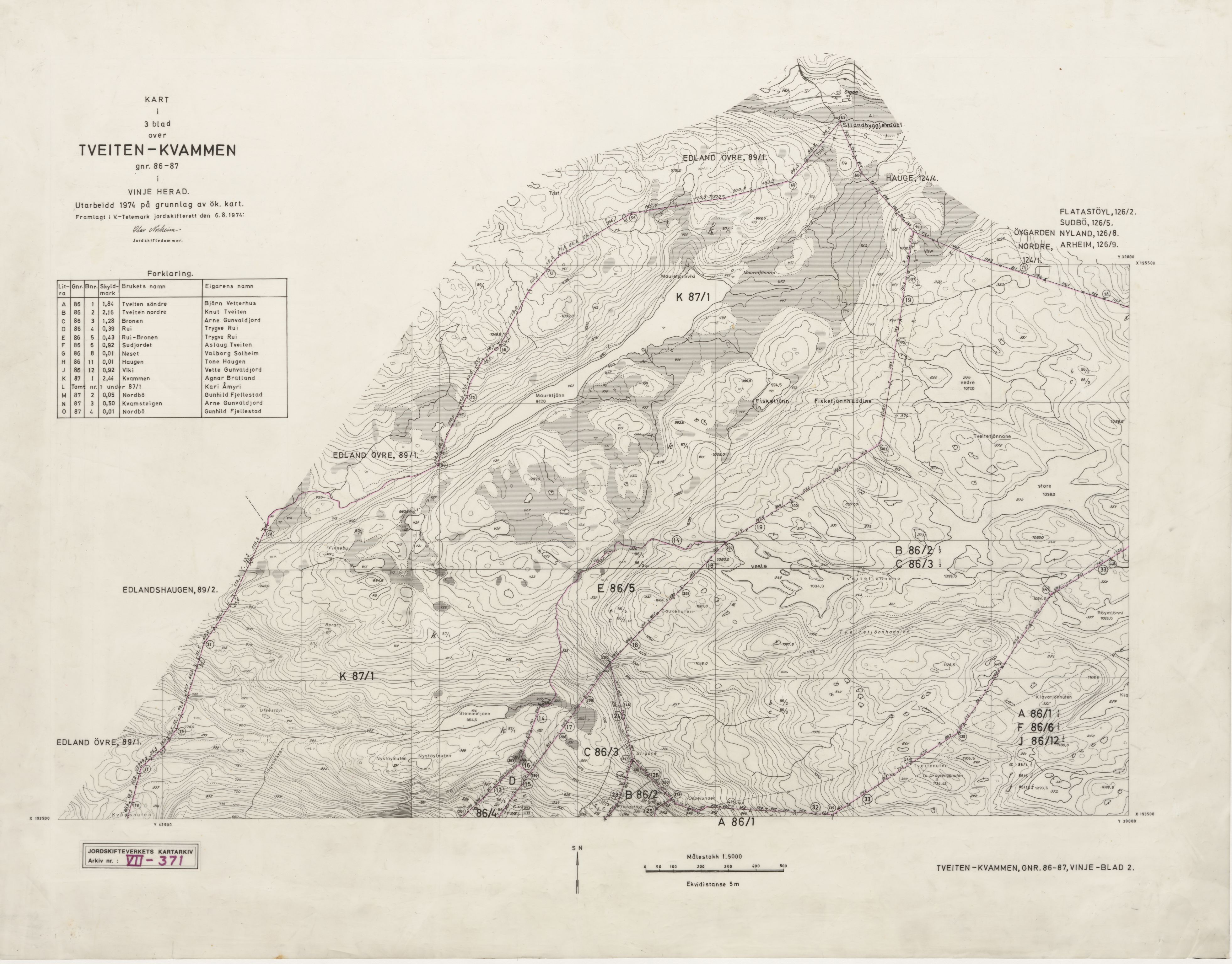 Jordskifteverkets kartarkiv, RA/S-3929/T, 1859-1988, p. 521