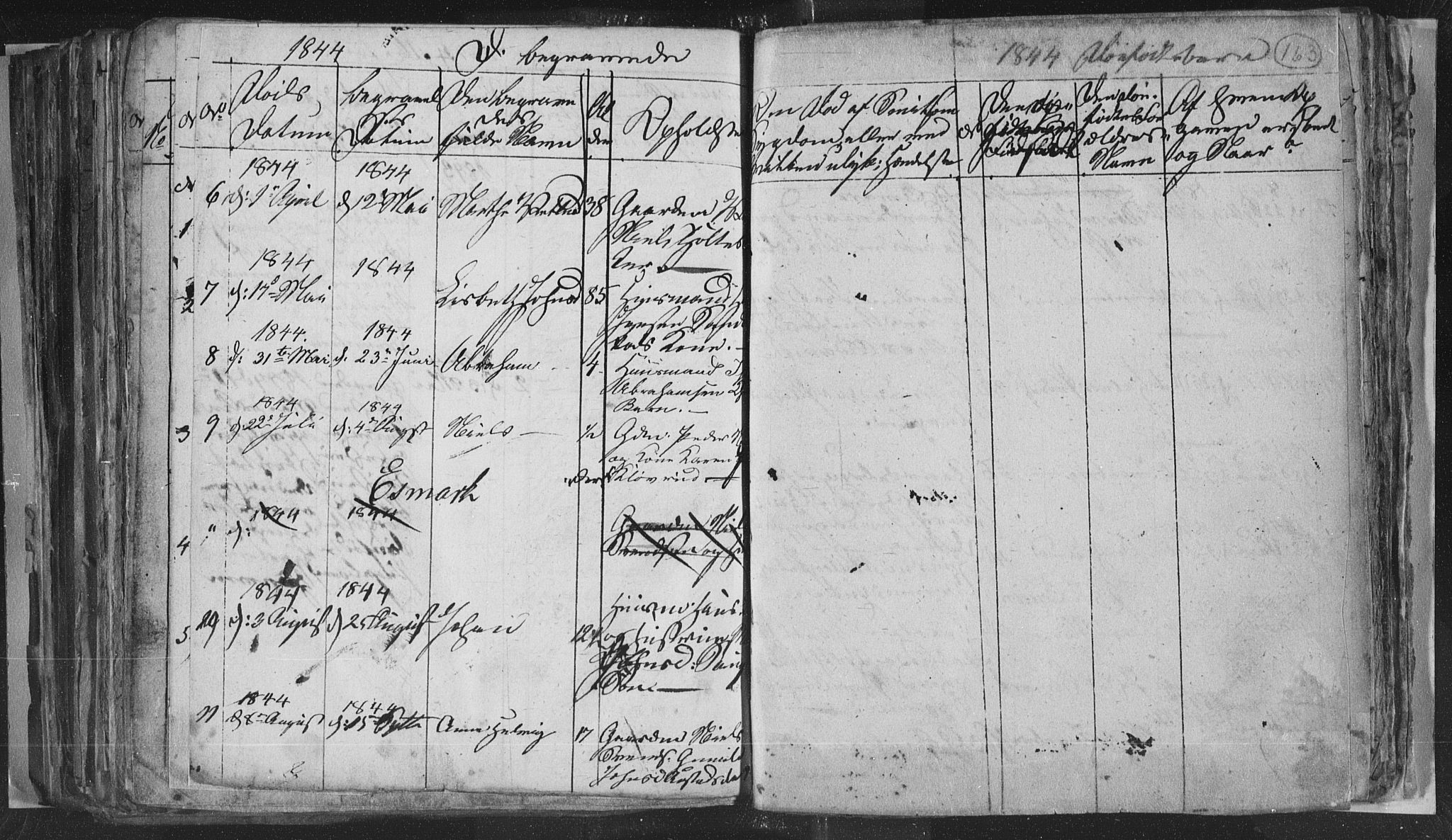 Siljan kirkebøker, SAKO/A-300/G/Ga/L0001: Parish register (copy) no. 1, 1827-1847, p. 163